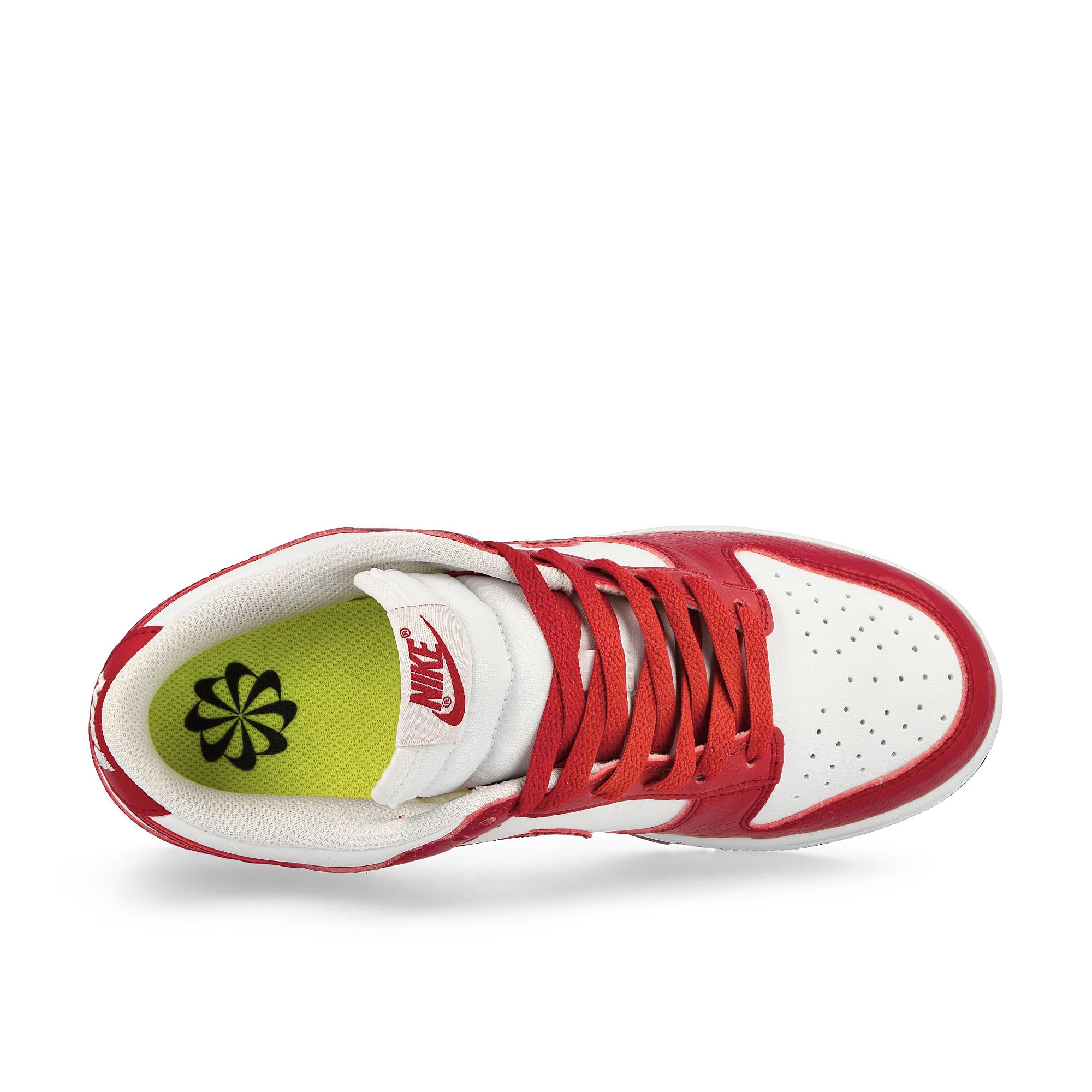 Nike W Dunk Low Next Nature White / Gym Red Low Top Sneakers Detailfoto | Overkill