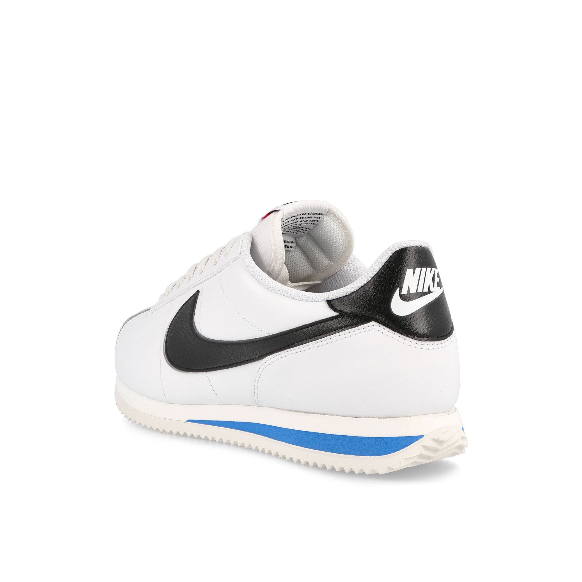 Nike W Cortez White-Black - Light Photo Blue - Sail Sneakers Material | Overkill