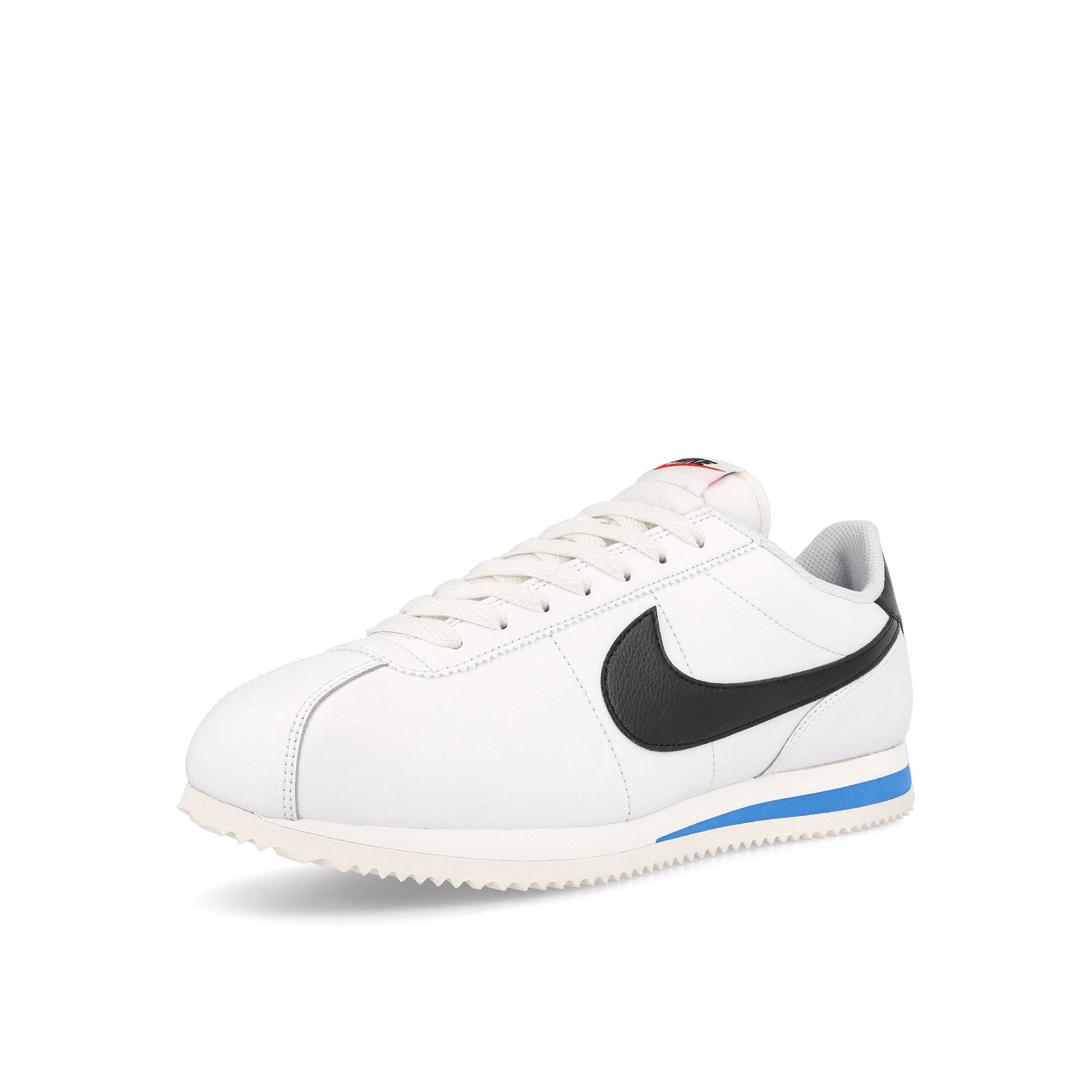 Nike W Cortez White-Black - Light Photo Blue - Sail Sneakers Close Up | Overkill
