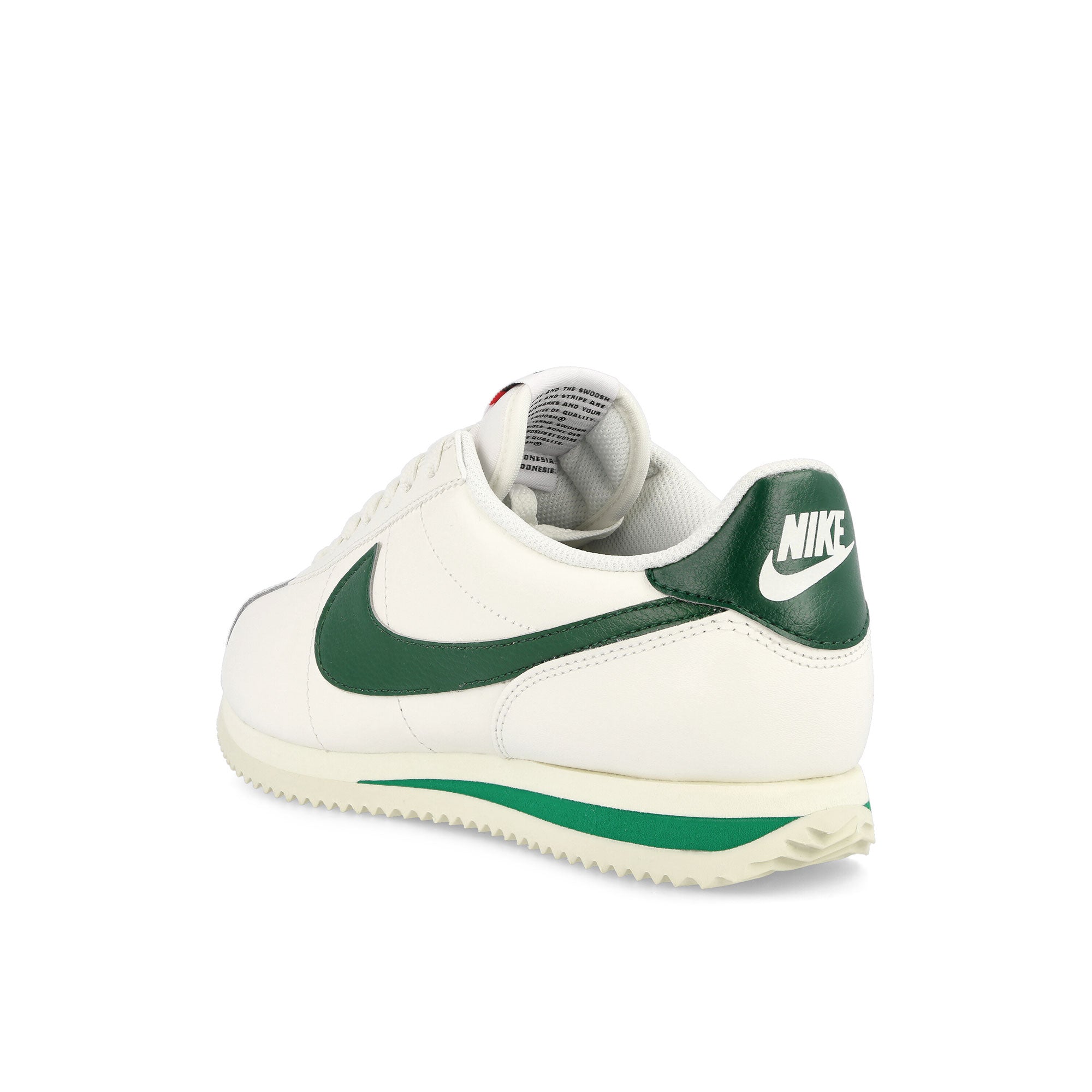 Nike W Cortez Sail-Gorge Green - Malachite Low Top Sneakers Material | Overkill