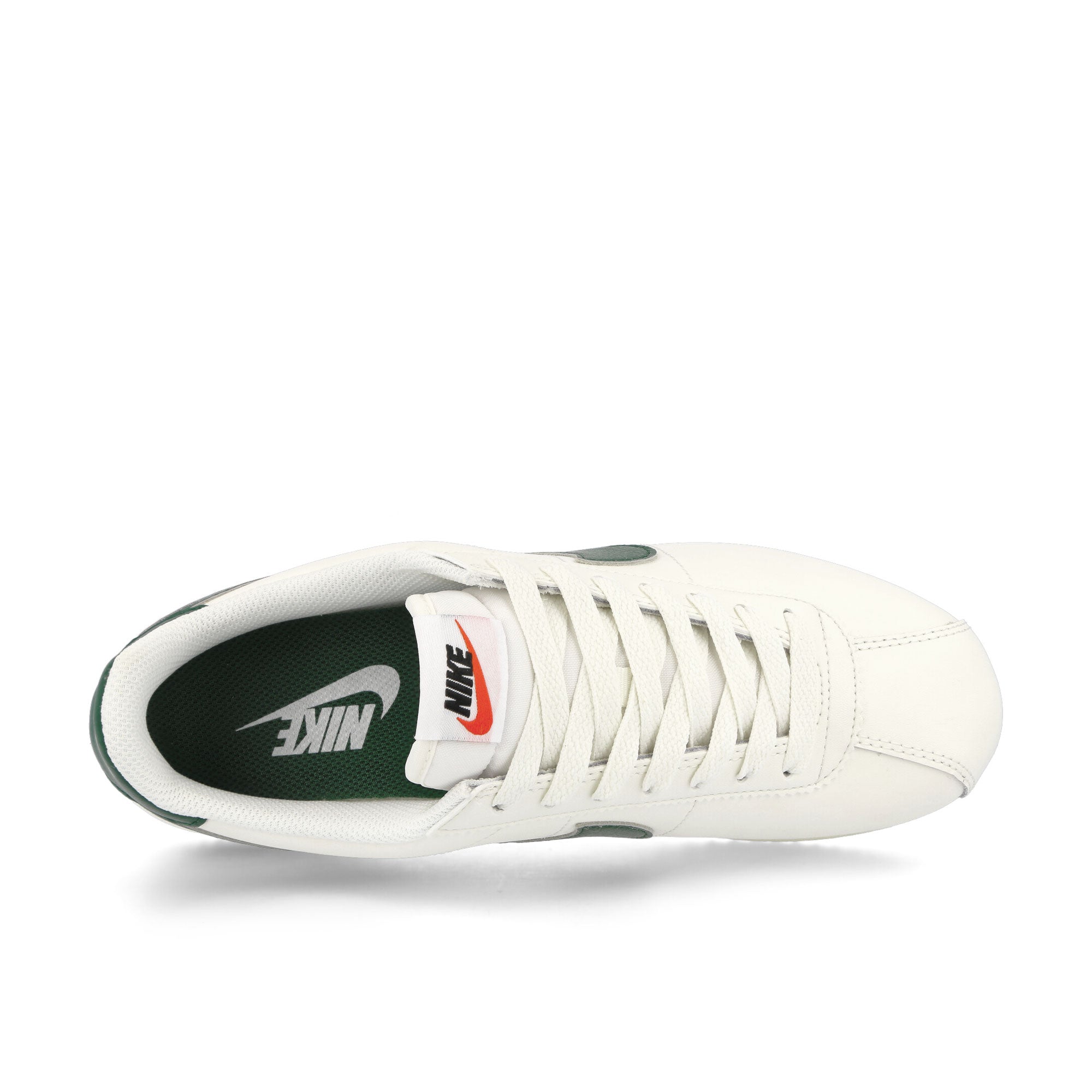 Nike W Cortez Sail-Gorge Green - Malachite Low Top Sneakers Detailfoto | Overkill