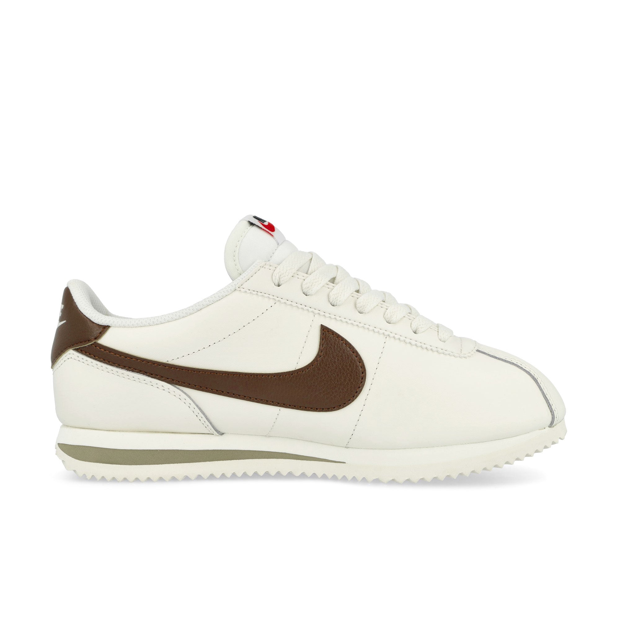 Nike W Cortez Sail / Cacao Wow - Khaki - White Low Top Sneakers Silhouette | Overkill