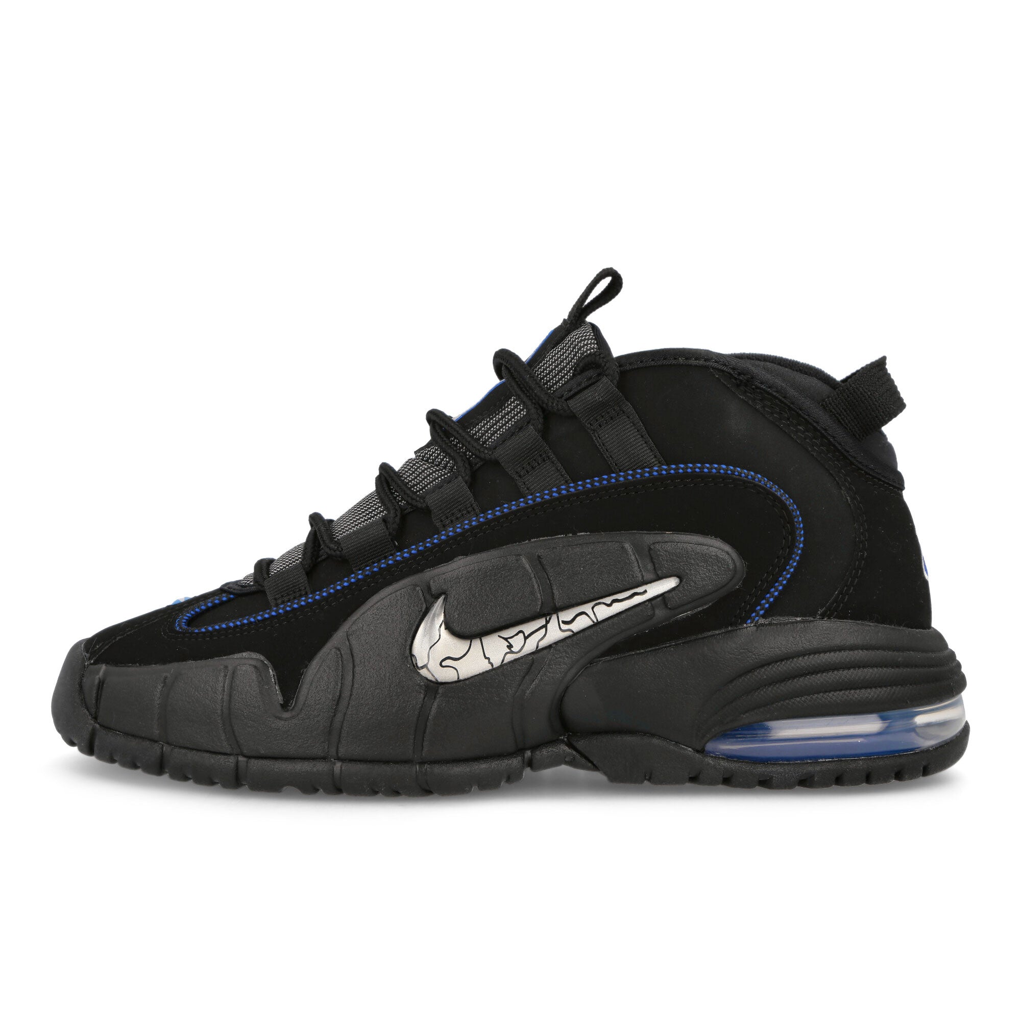 Nike air max penny Black / Metallic Silver - Varsity Royal Sneakers DN2487 002 | Overkill