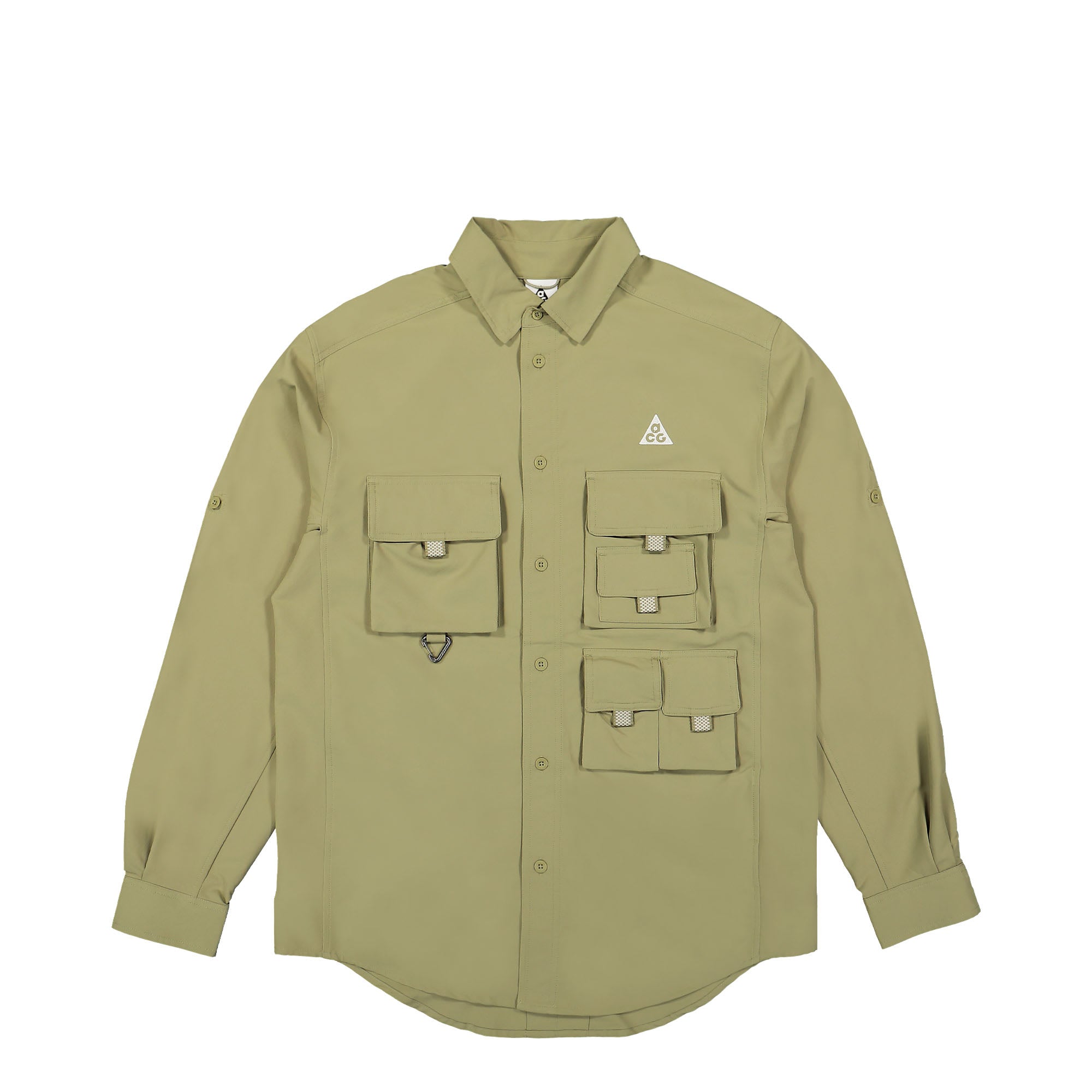 Nike ACG Dri-FIT UV "Devastation Trail" Shirt Neutral Olive / Summit White Shirts DN3936 276 | Overkill