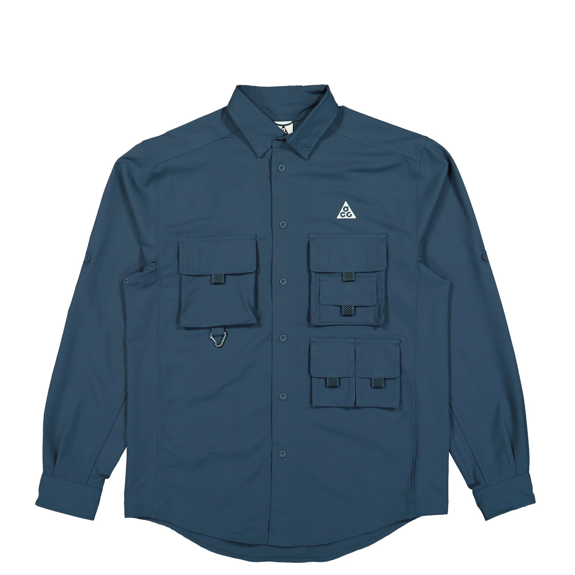 Nike ACG Dri-FIT UV Devastation Trail Shirt Thunder Blue / Summit White Shirts DN3936 437 | Overkill