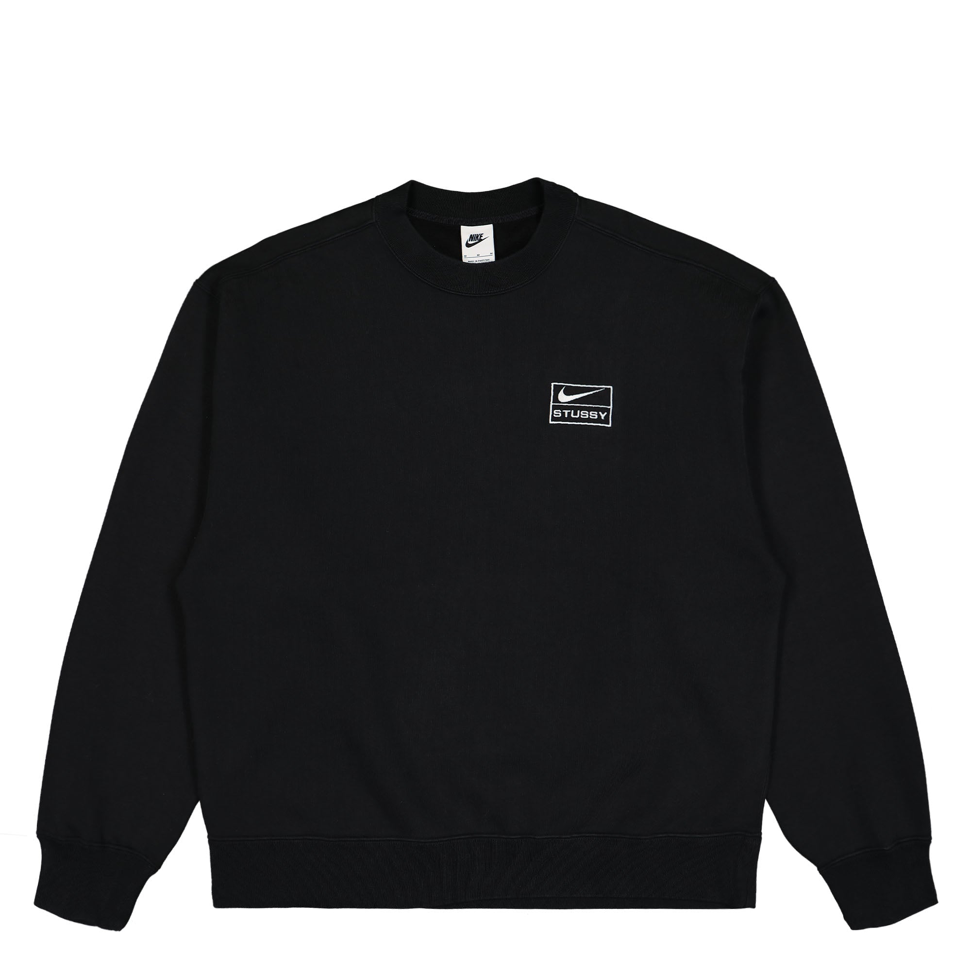 Nike Stussy x Nike Washed Fleece Sweat Crew DO5310 010 | OVERKILL