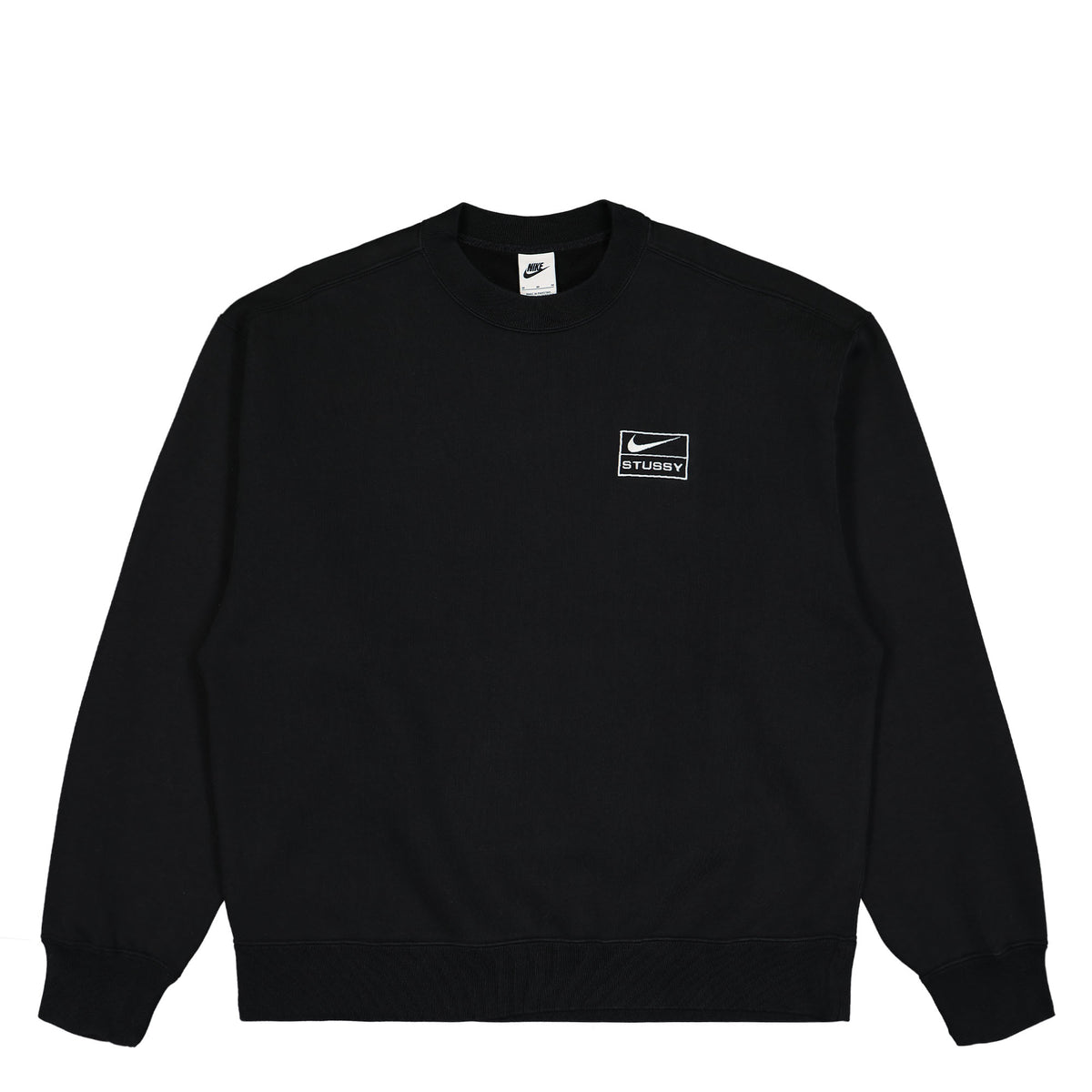 Nike Stussy x Nike Washed Fleece Sweat Crew DO5310 010 | OVERKILL