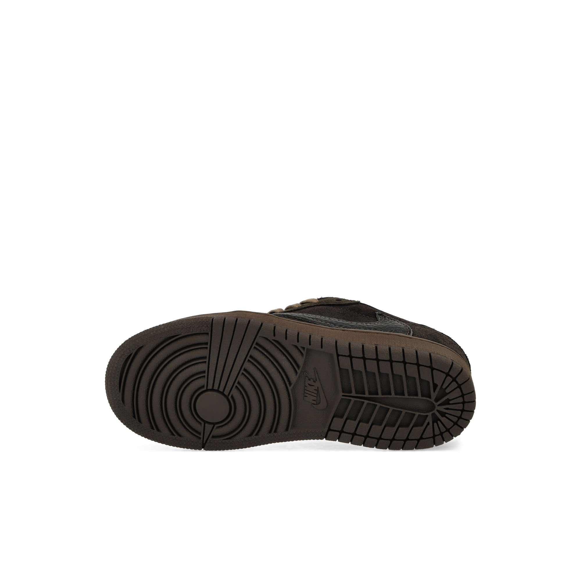 Jordan 1 Low OG SP PS Dark Mocha / Black-Velvet Brown Low Top Sneakers Detail View 1 | Overkill