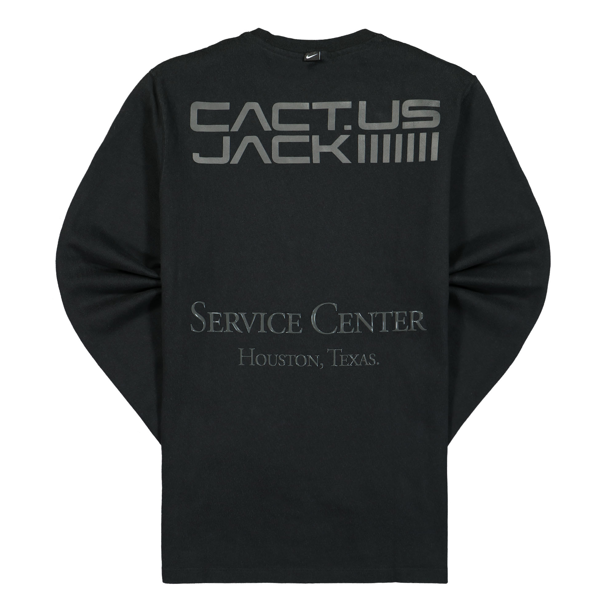 Nike Travis Scott x Nike NRG BH Longsleeve Black Longsleeves Close-up | Overkill