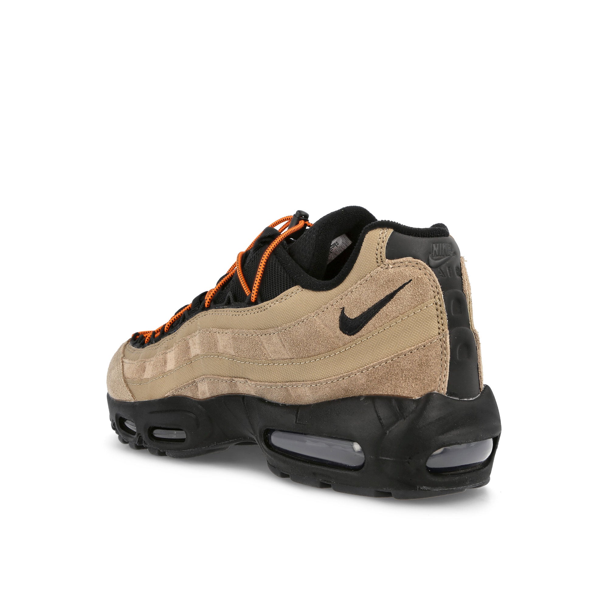 Nike air max 95 Khaki-Black - Total Orange Low Top Sneakers Material | Overkill