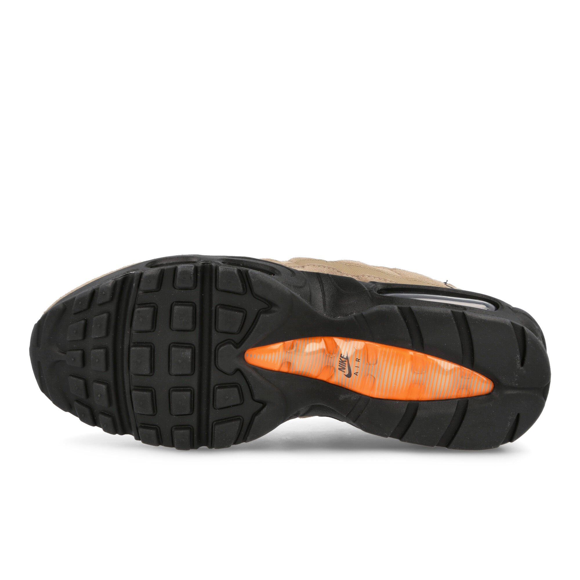 Nike air max 95 Khaki-Black - Total Orange Low Top Sneakers Detail View 1 | Overkill