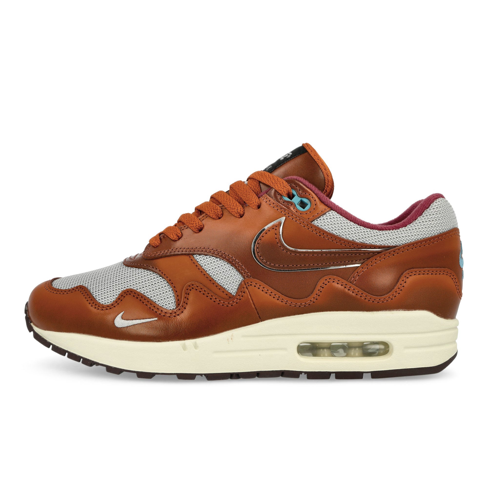 Nike Air Max 1 Dark Russet / Dark Russet - Metallic Silver Low Top Sneakers DO9549 200 | Overkill