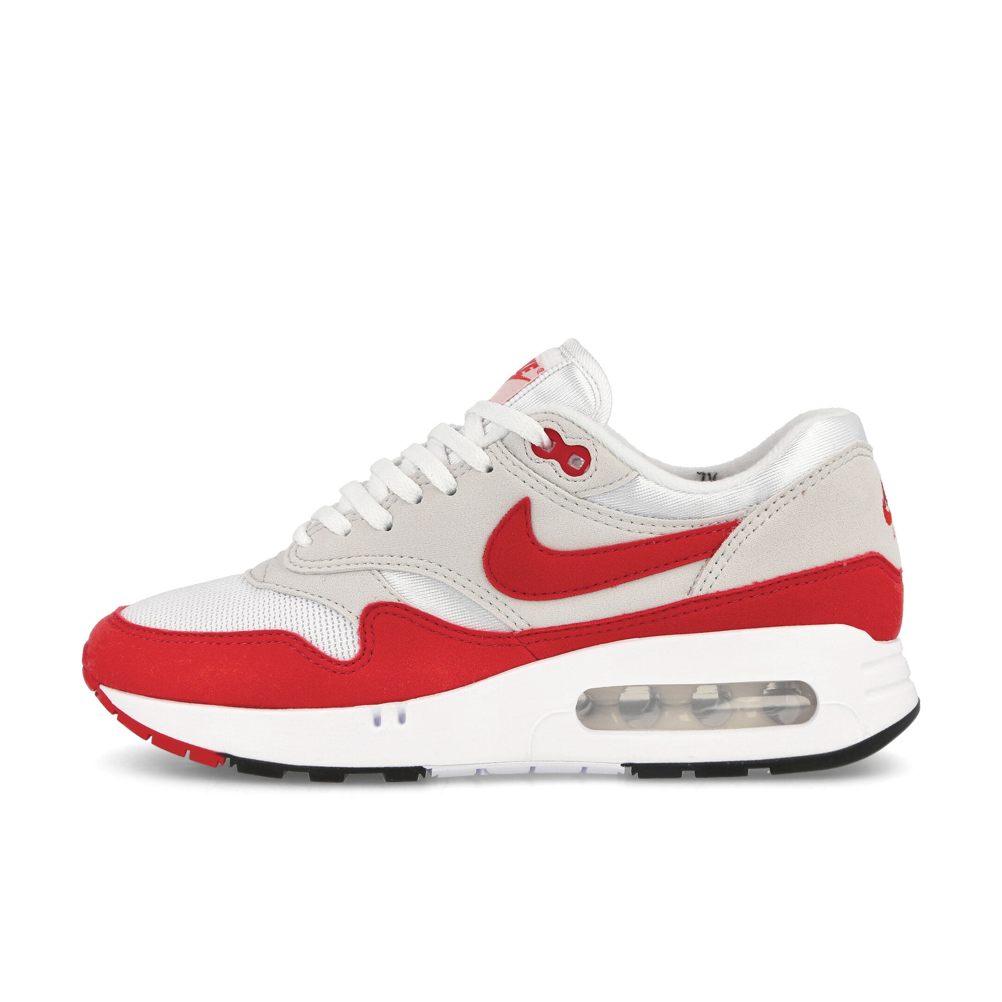Nike Wmns Air Max 1 86 OG Premium White / University Red - Light Neutral Grey Low Top Sneakers DO9844 100 | Overkill