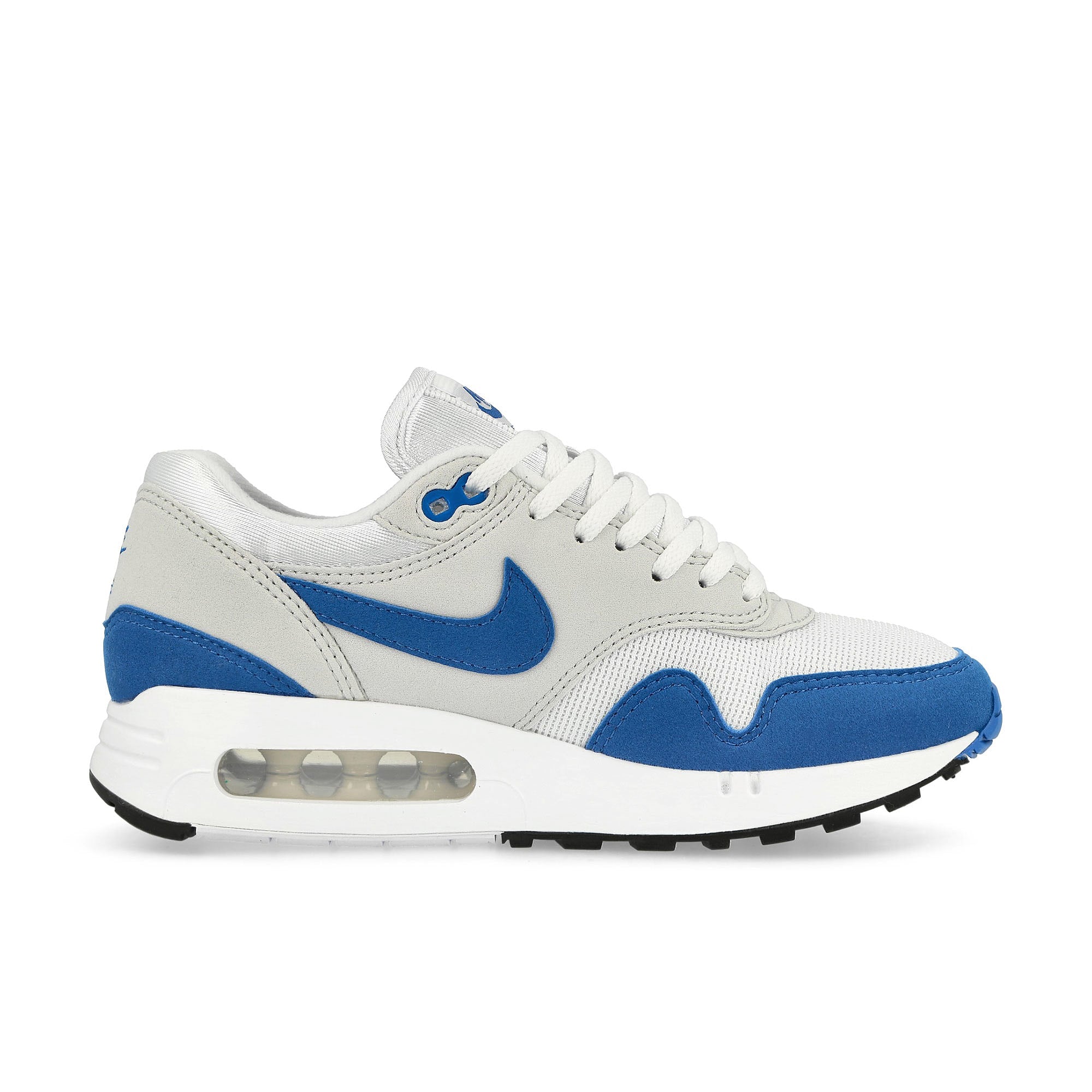Nike Air Max 1 '86 Premium White / Royal Blue - Light Neutral Grey - Black Low Top Sneakers Silhouette | Overkill