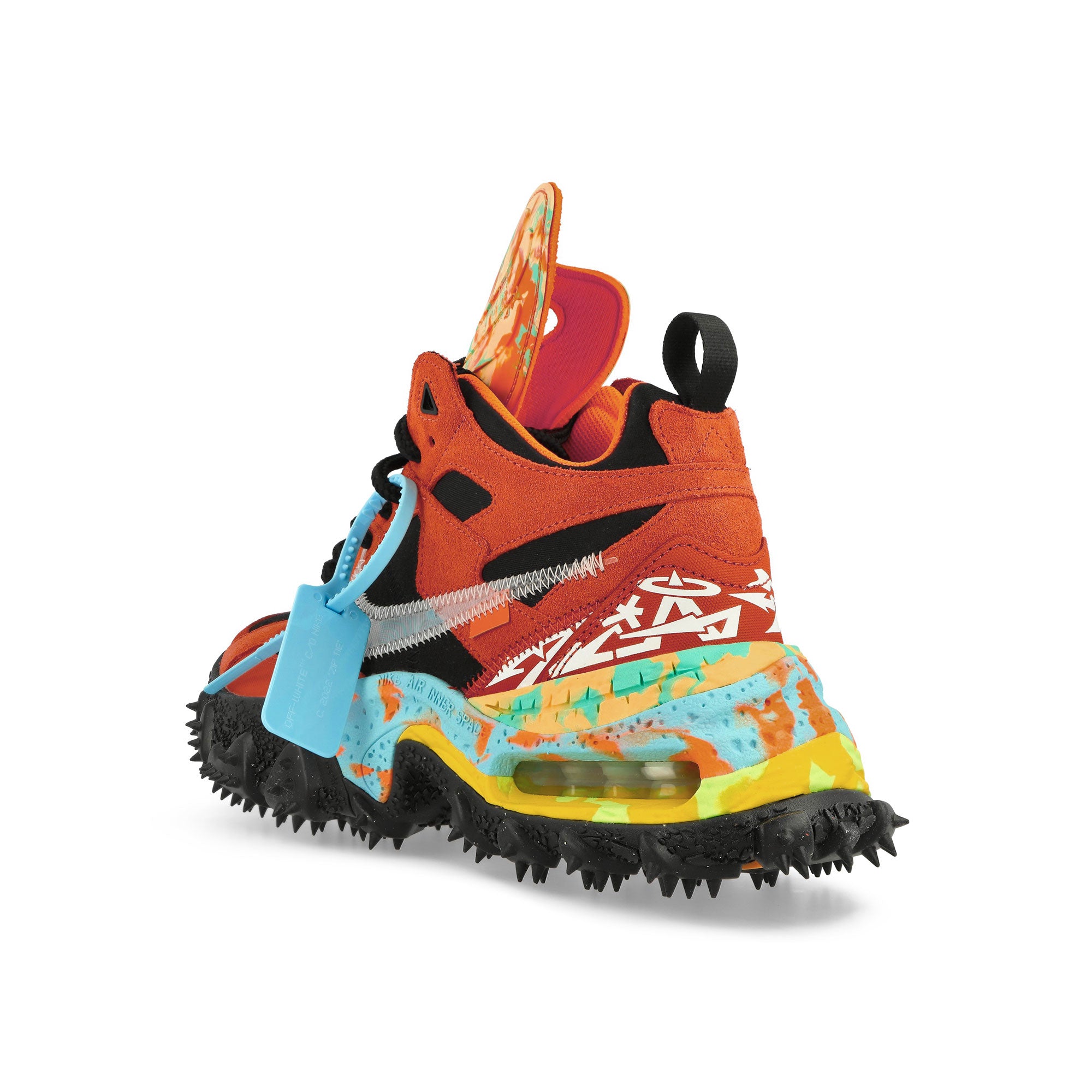 Nike Air Terra Forma Mantra Orange / Clear - Black High Top Sneakers Material | Overkill