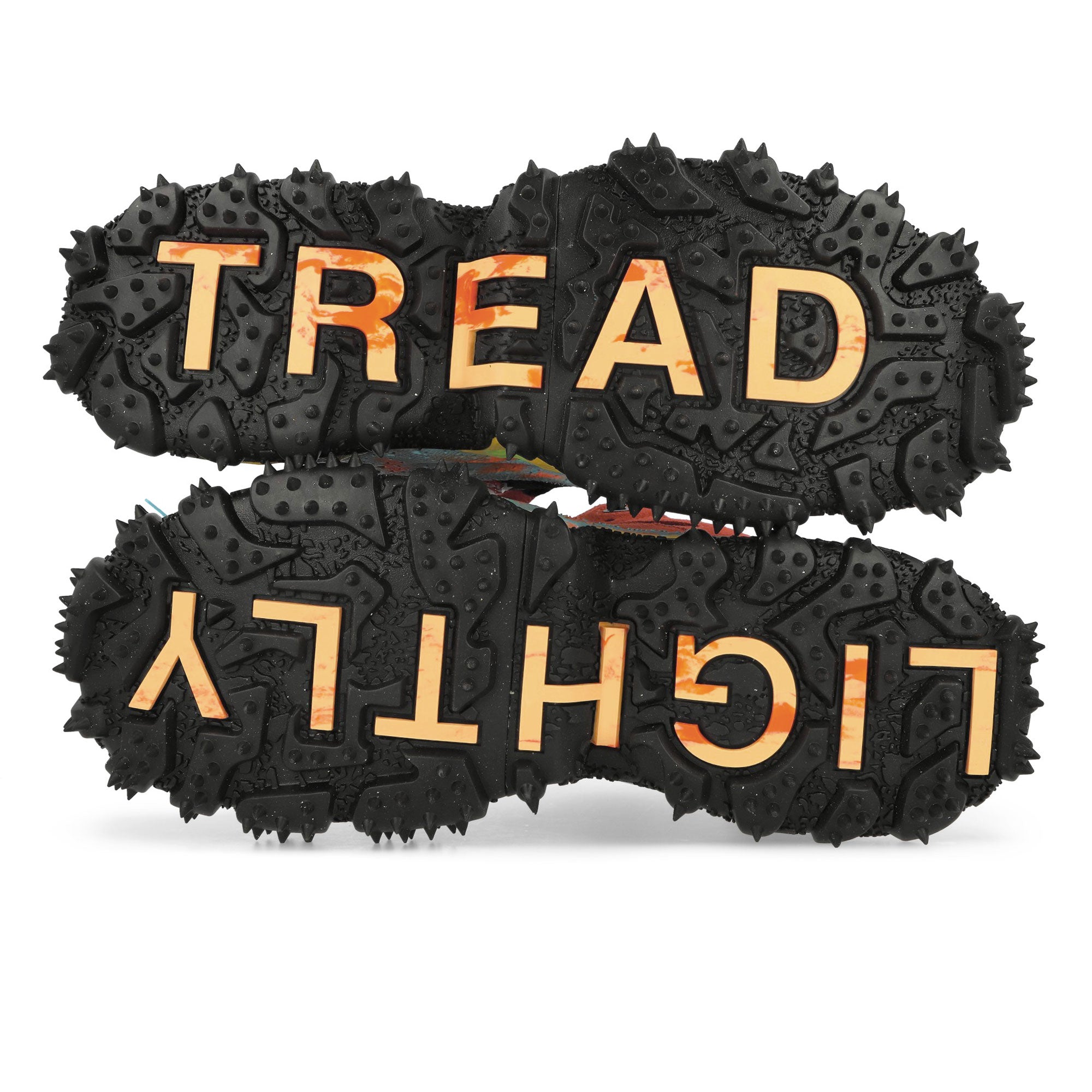 Nike Air Terra Forma Mantra Orange / Clear - Black High Top Sneakers Detail View 1 | Overkill