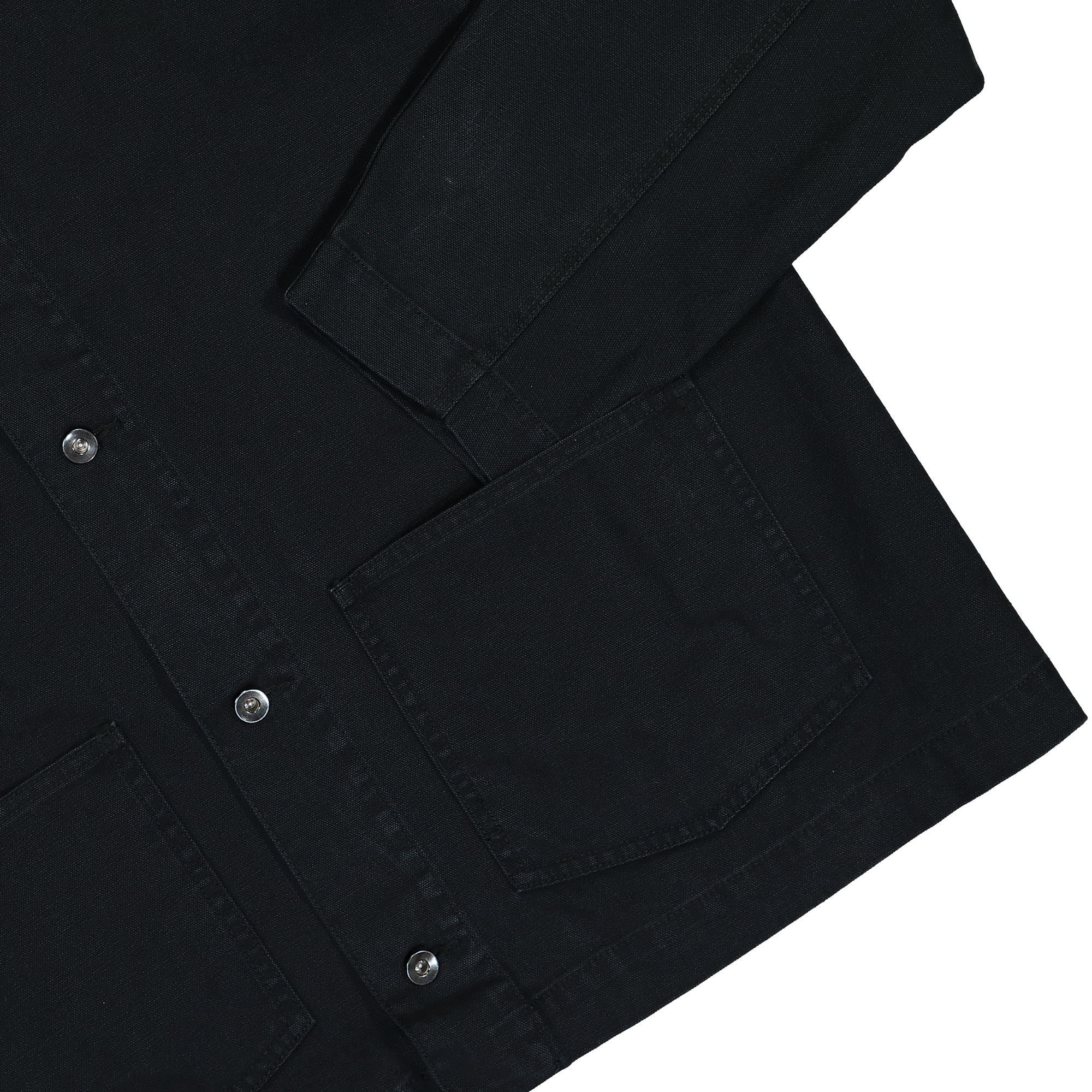 Nike Life Unlined Chore Coat Jacket Black / White Coats Detailfoto | Overkill