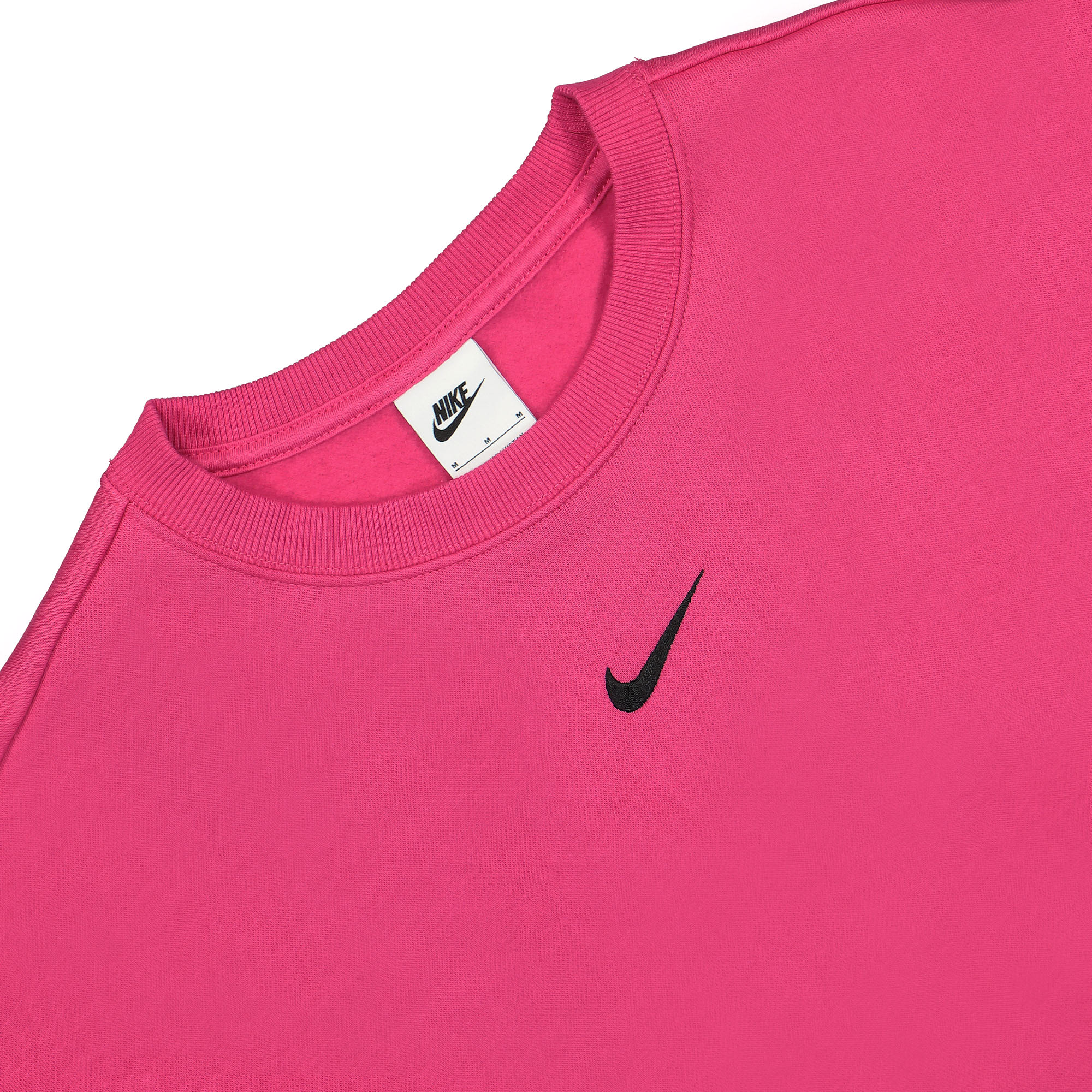 Nike W Phoenix Fleece Oversize Sweatshirt Fireberry / Black Sweatshirts Close-up | Overkill