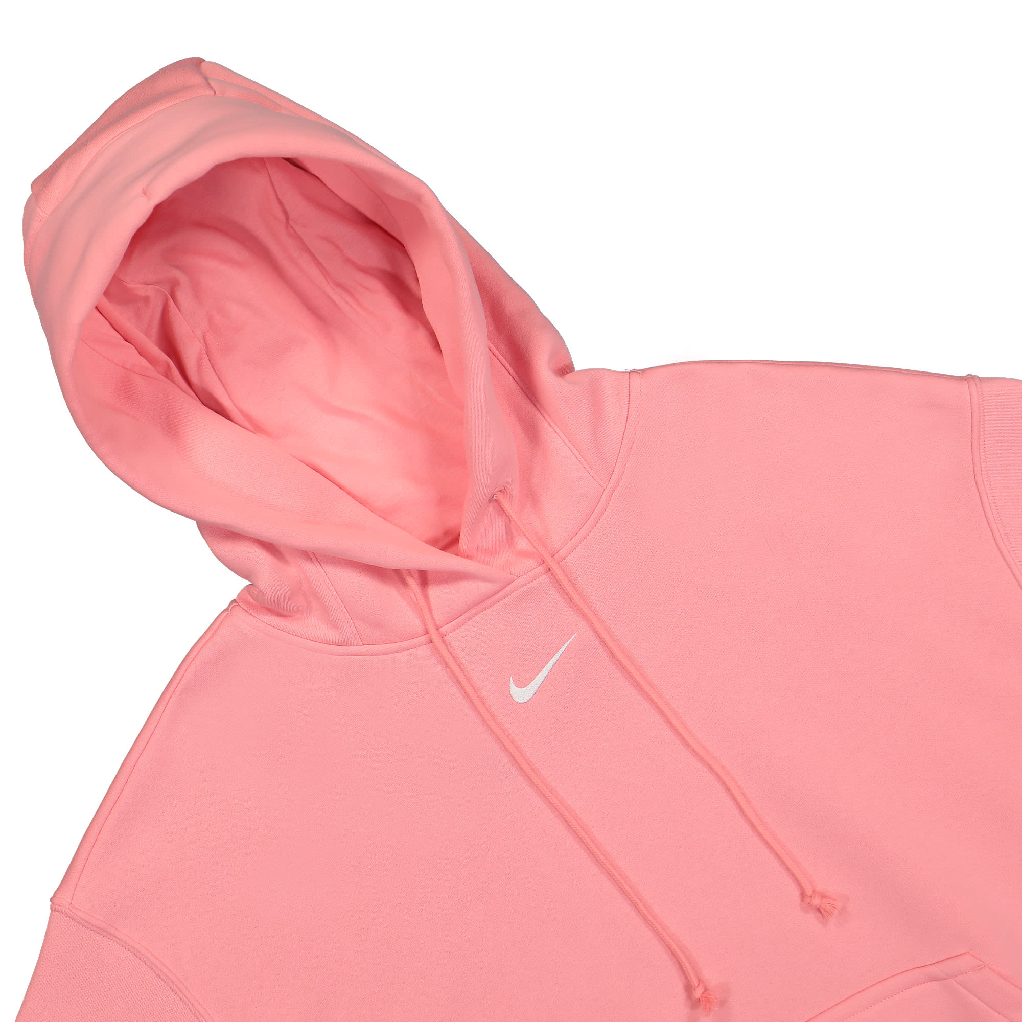 Nike W Phoenix Fleece Oversized Hoodie Coral Chalk / Sail Hoodies Close-up | Overkill