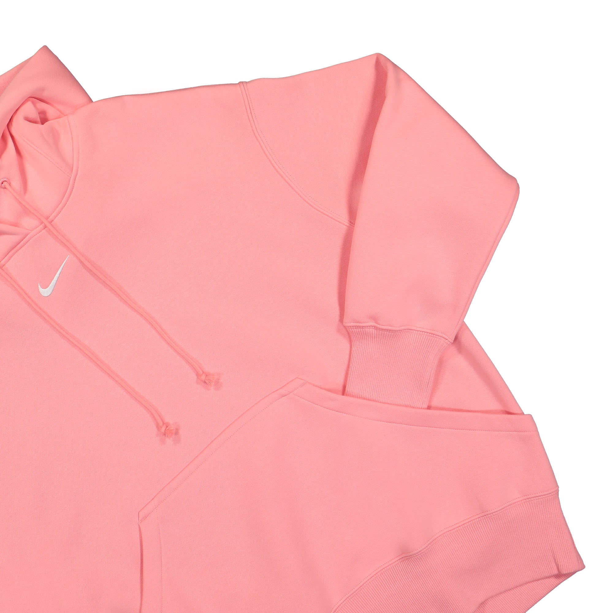Nike W Phoenix Fleece Oversized Hoodie Coral Chalk / Sail Hoodies Detailfoto | Overkill