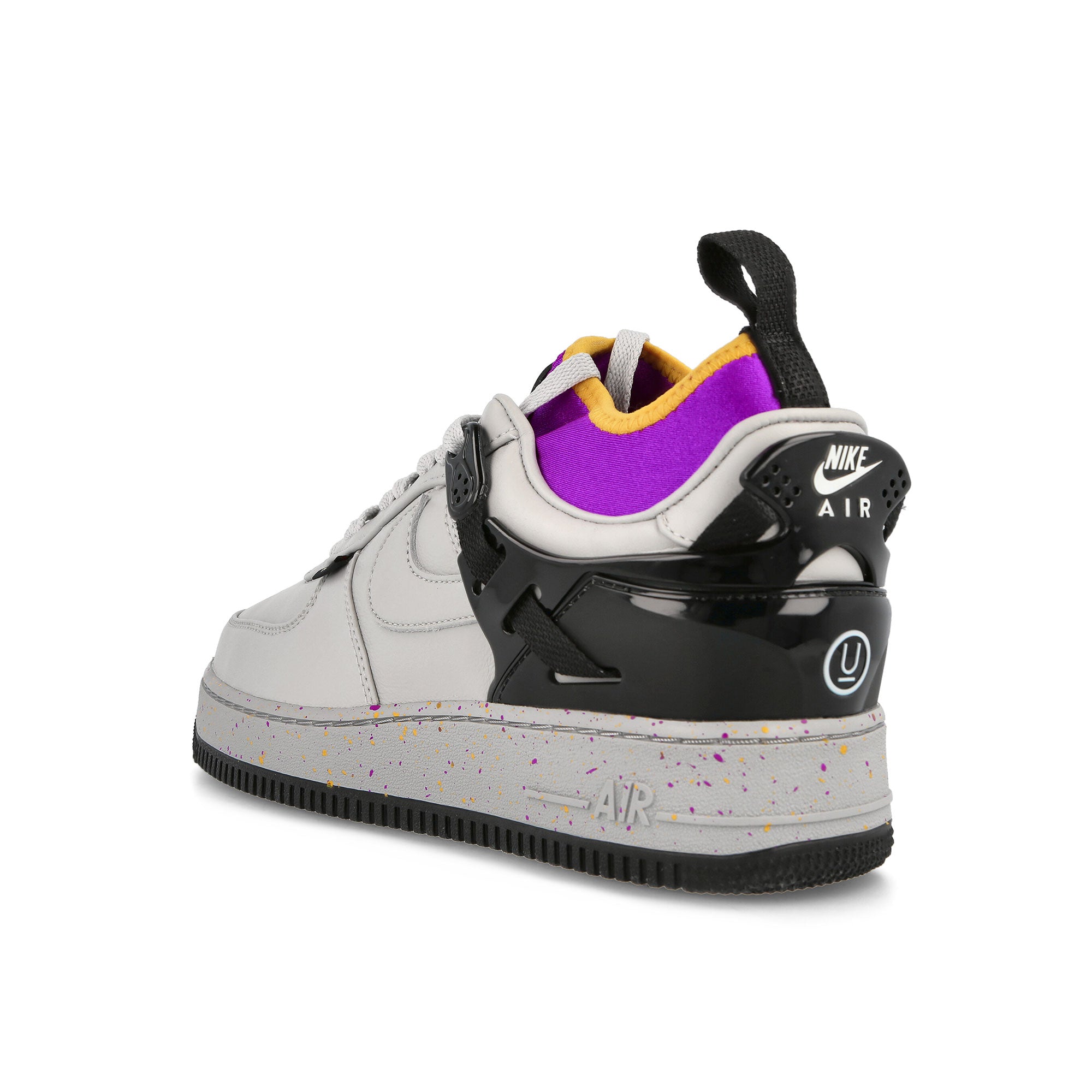 Nike Undercover x Nike Air Force 1 Low SP Grey Fog-Grey Fog - Black - University Gold Sneakers Material | Overkill