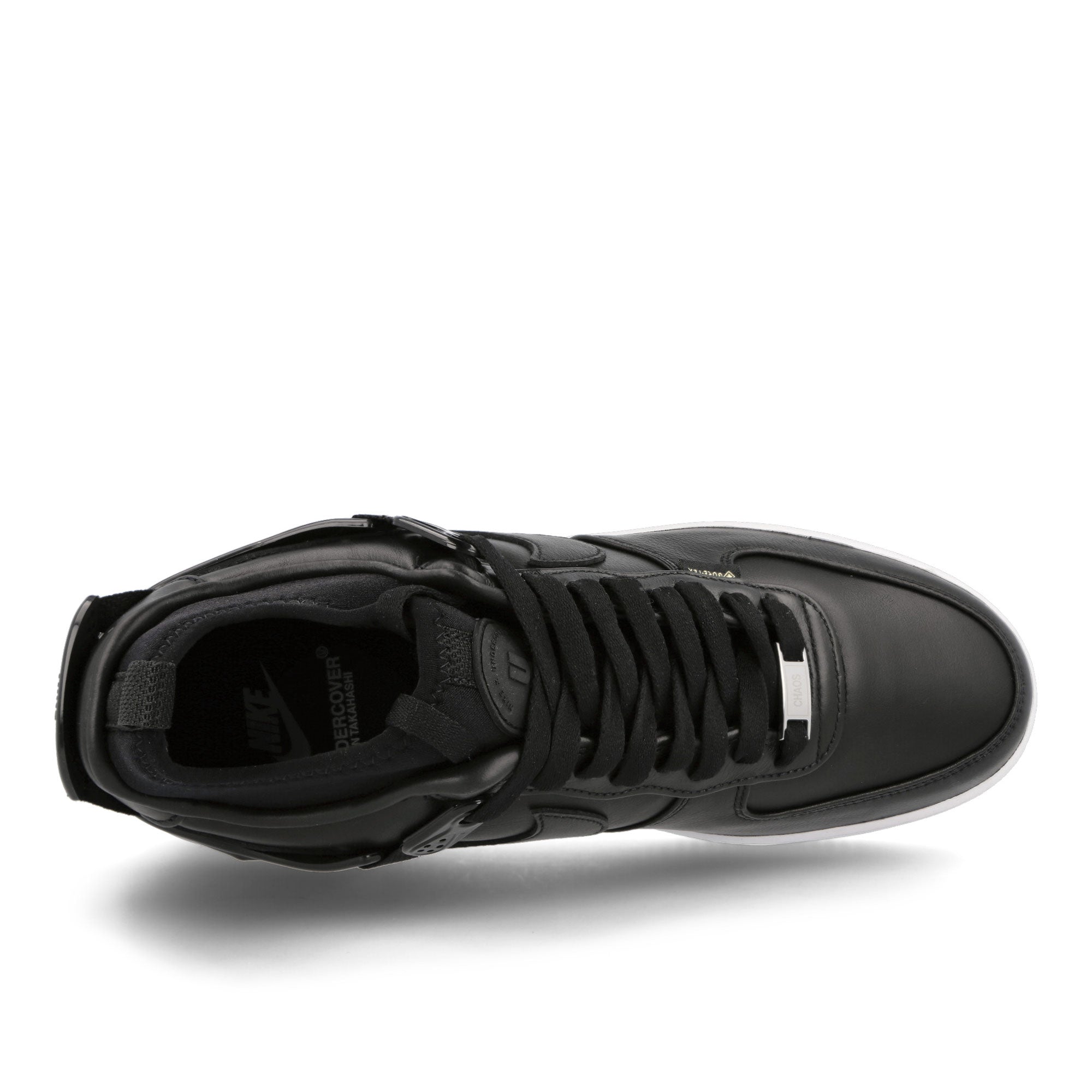 Nike Undercover x Nike Air Force 1 Low SP Black-Black - White - Black Sneakers Detailfoto | Overkill