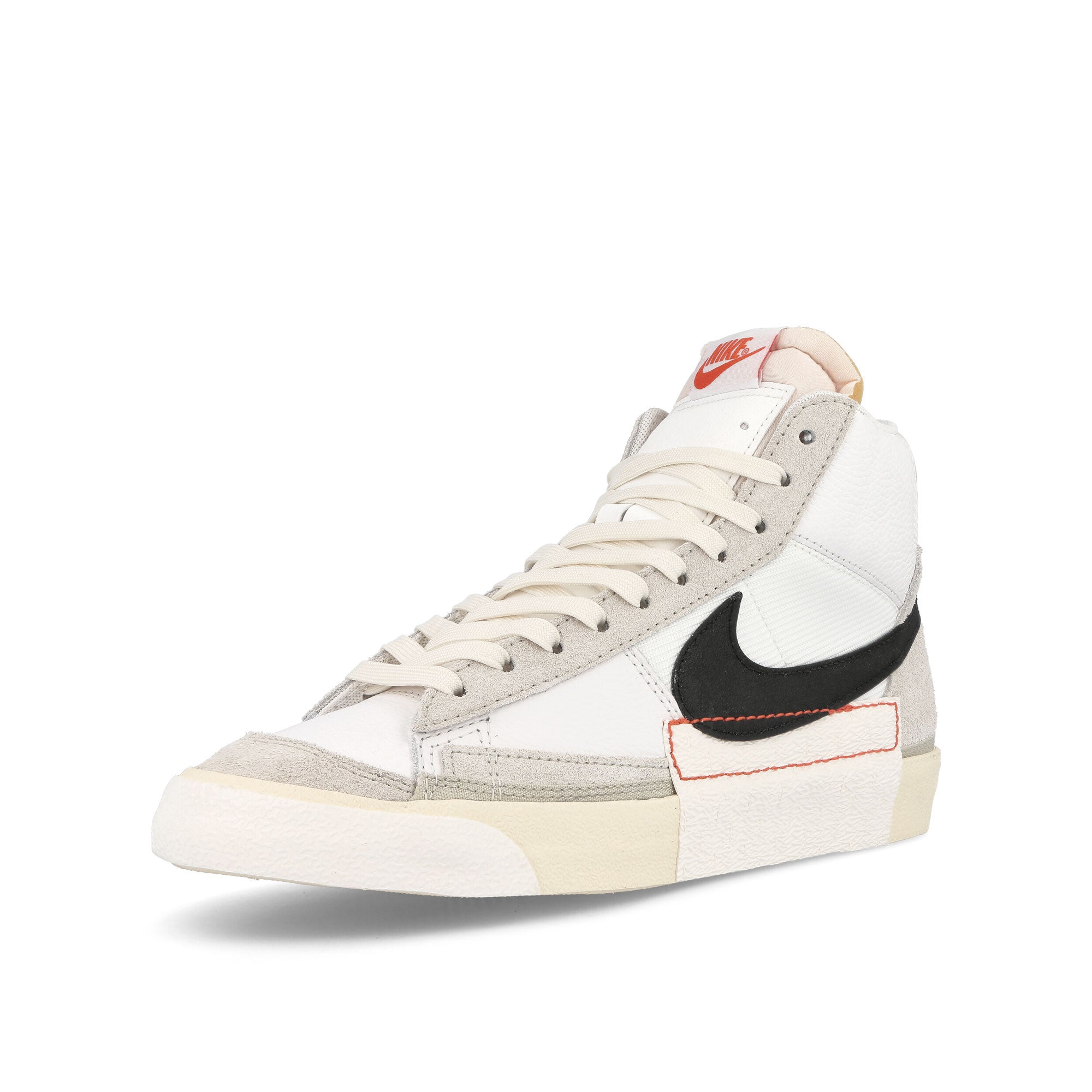 Nike blazer 77 pro club White-Black - Light Bone - Summit White High Top Sneakers Close Up | Overkill