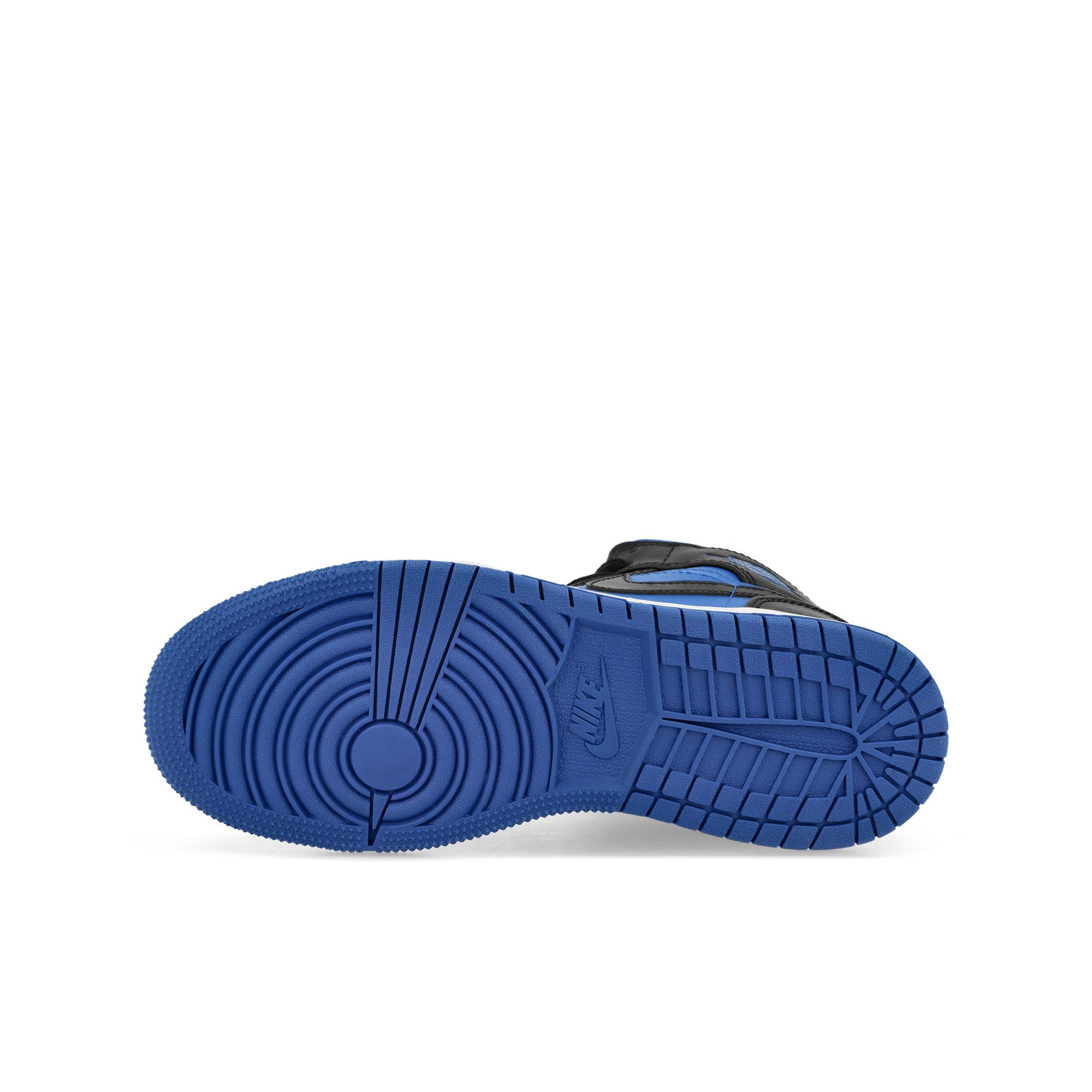 Jordan Air Jordan 1 Mid GS Black-Royal Blue - Black - White Mid Top Sneakers Detail View 1 | Overkill