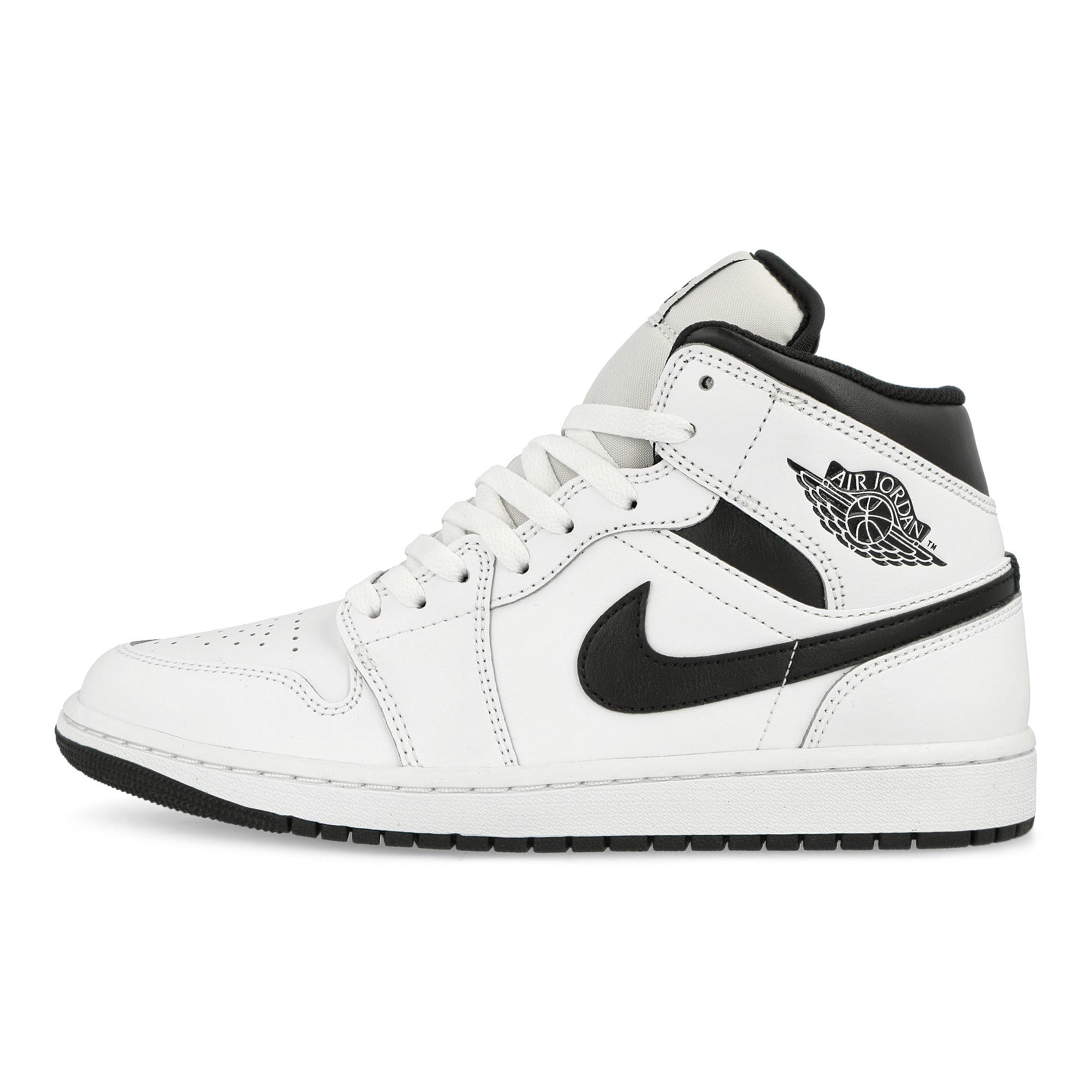 Jordan Air Jordan 1 Mid White / Black - White - Black Mid Top Sneakers DQ8426 132 | Overkill