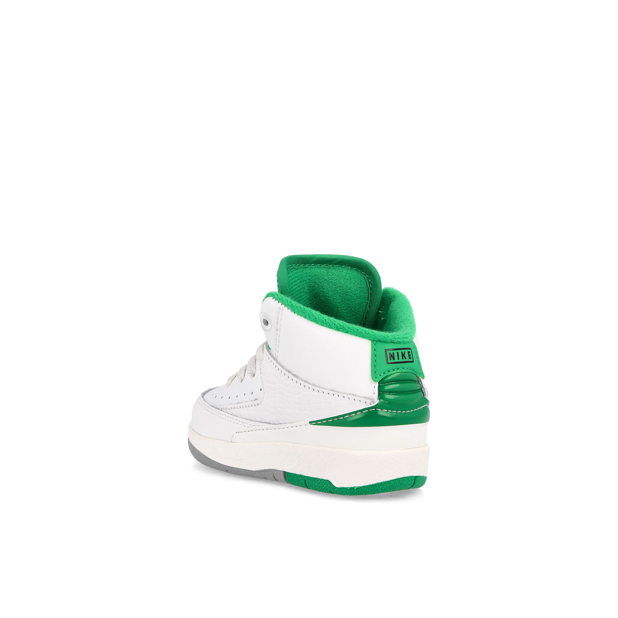 Jordan 2 Retro TD White / Lucky Green - Sail High Top Sneakers Material | Overkill