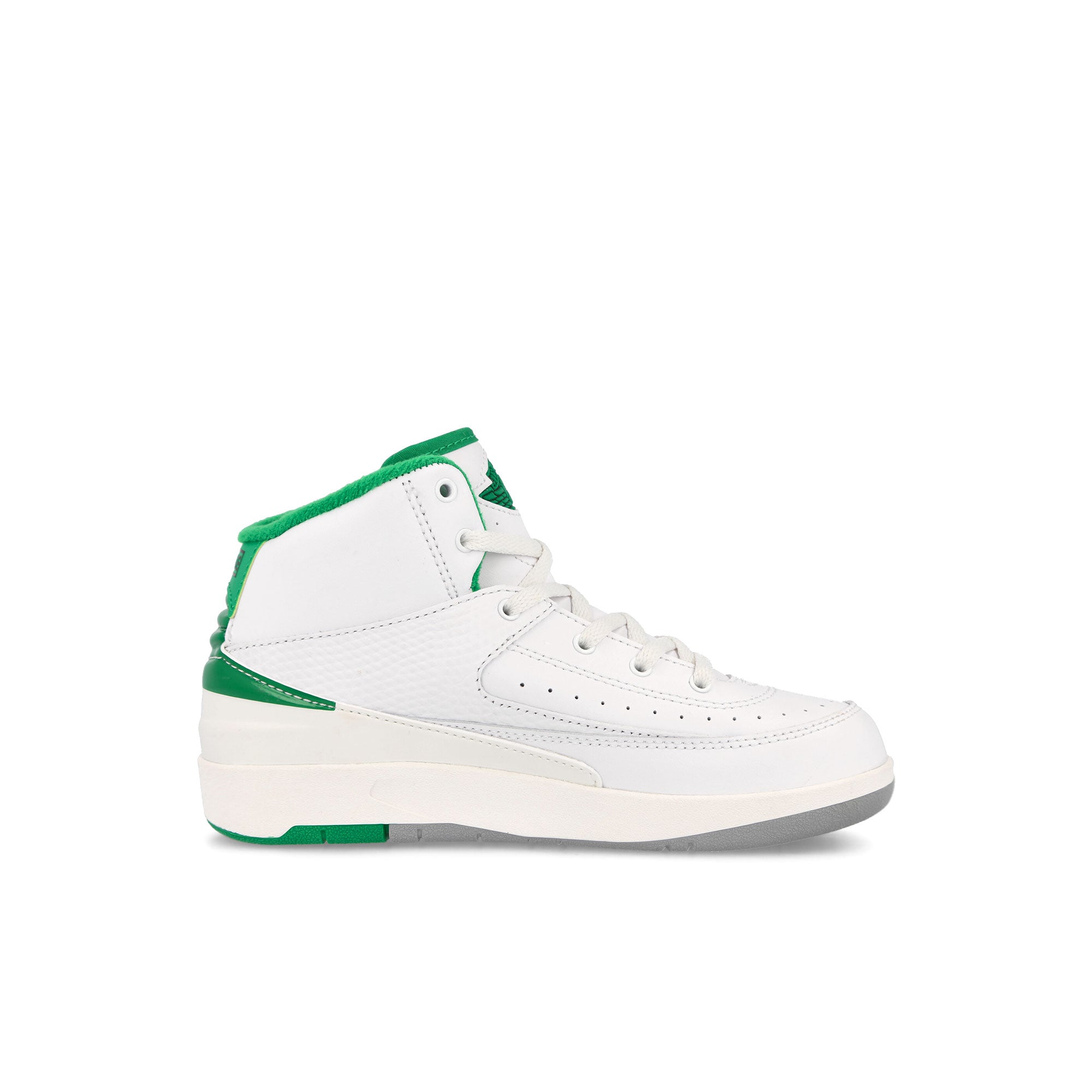 Jordan 2 Retro PS White / Lucky Green - Sail High Top Sneakers Silhouette | Overkill
