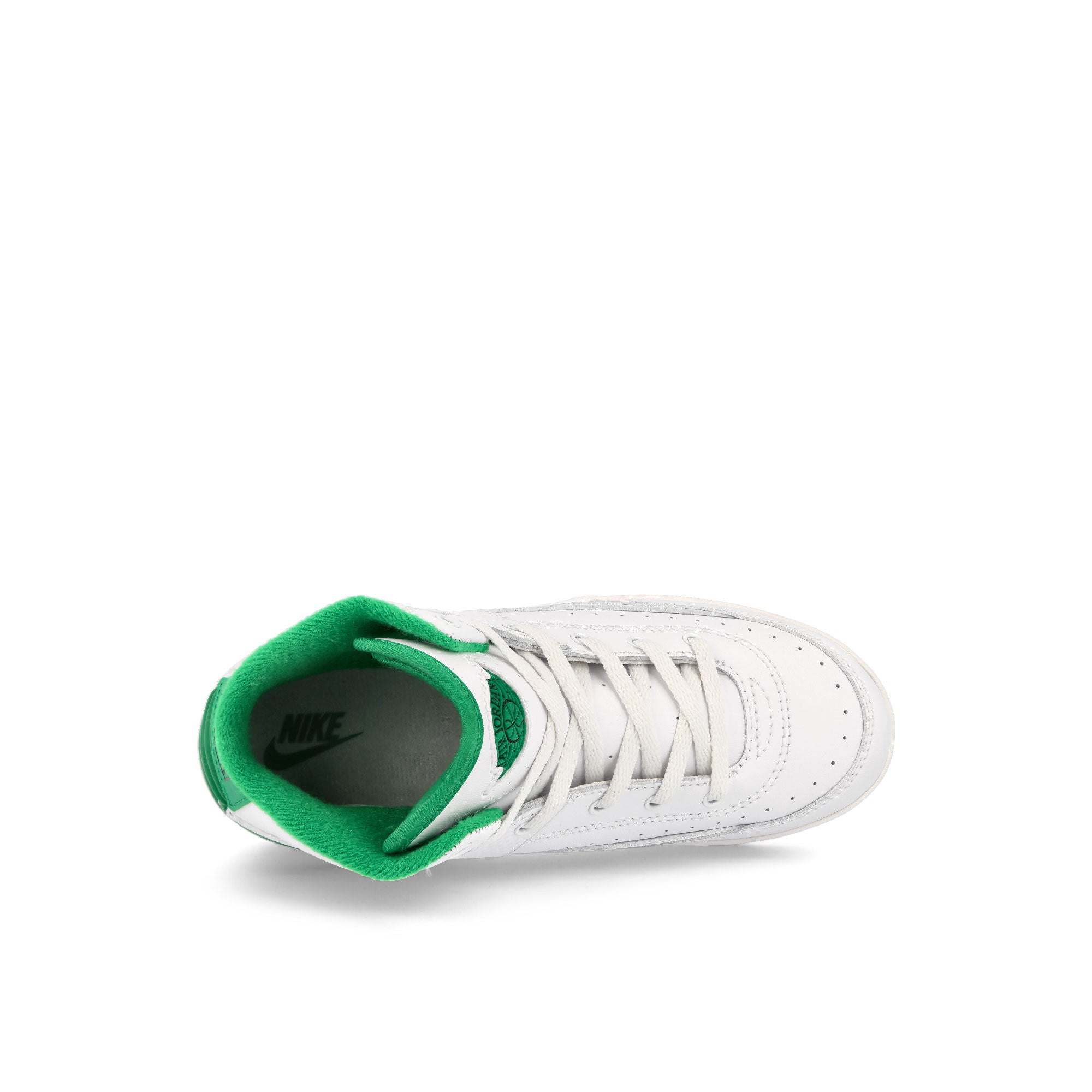 Jordan 2 Retro PS White / Lucky Green - Sail High Top Sneakers Detailfoto | Overkill