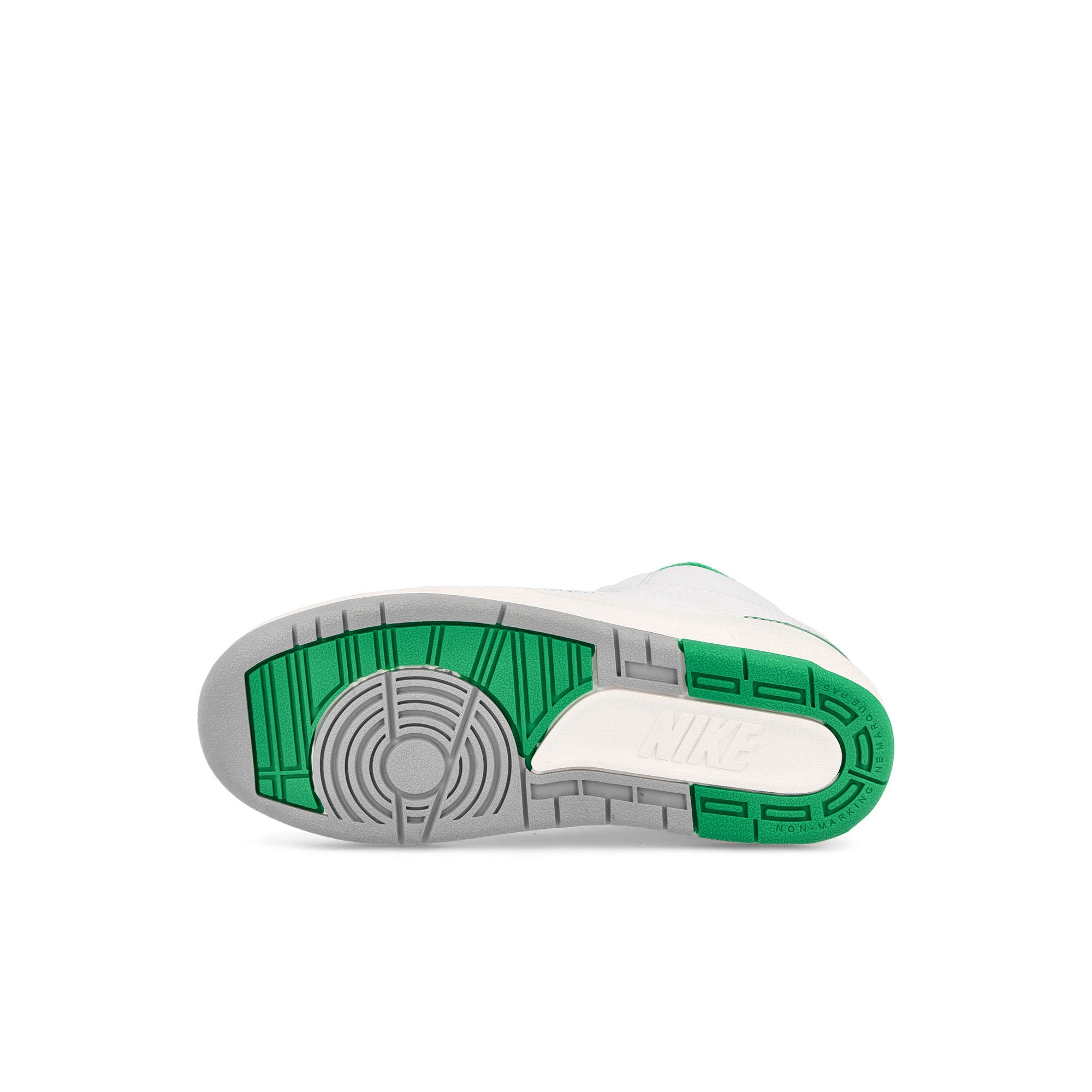 Jordan 2 Retro PS White / Lucky Green - Sail High Top Sneakers Detail View 1 | Overkill