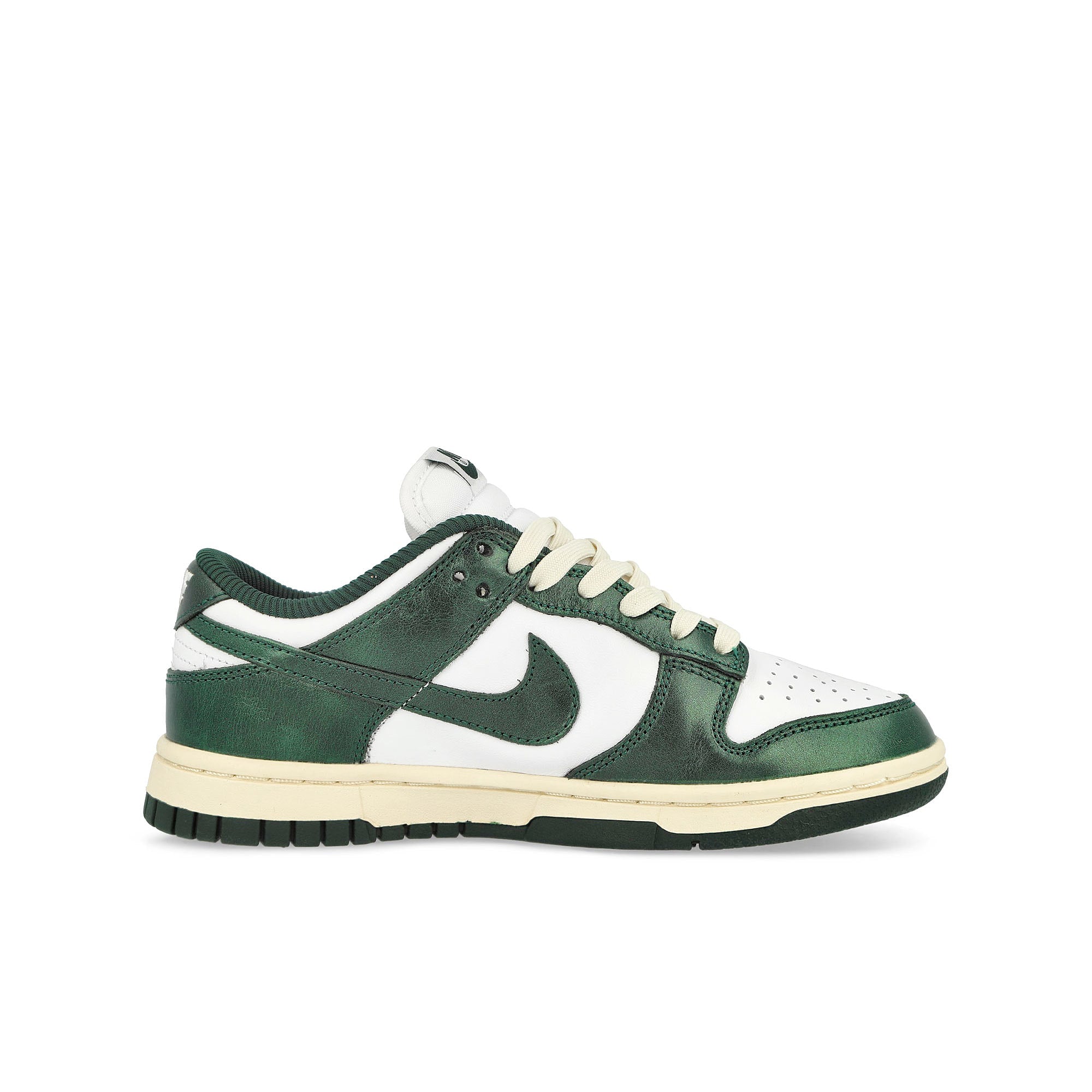 Nike W Dunk Low White / Pro Green - Coconut Milk Low Top Sneakers Silhouette | Overkill