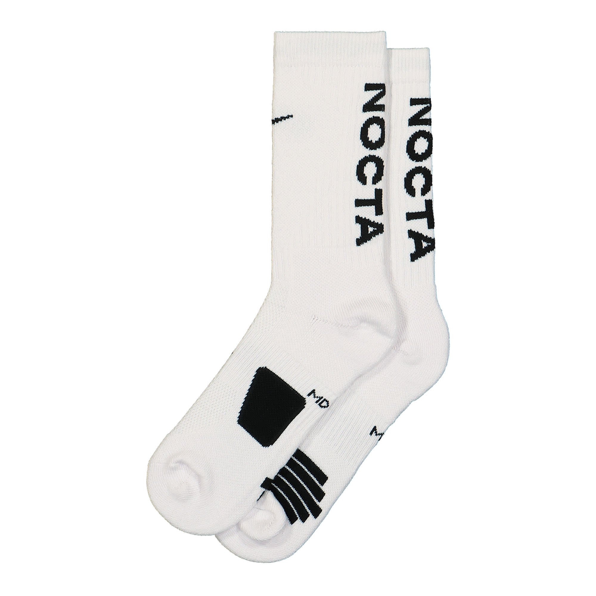 Nike NOCTA x Nike Dri-Fit Crew Socks White / Black Socks DQ9175 100 | Overkill
