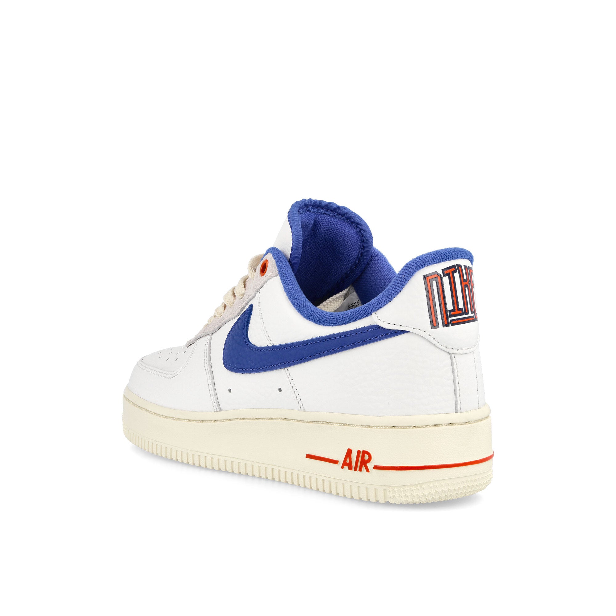 Nike Wmns Air Force 1 07 LX Summit White-Hyper Royal Low Top Sneakers Material | Overkill