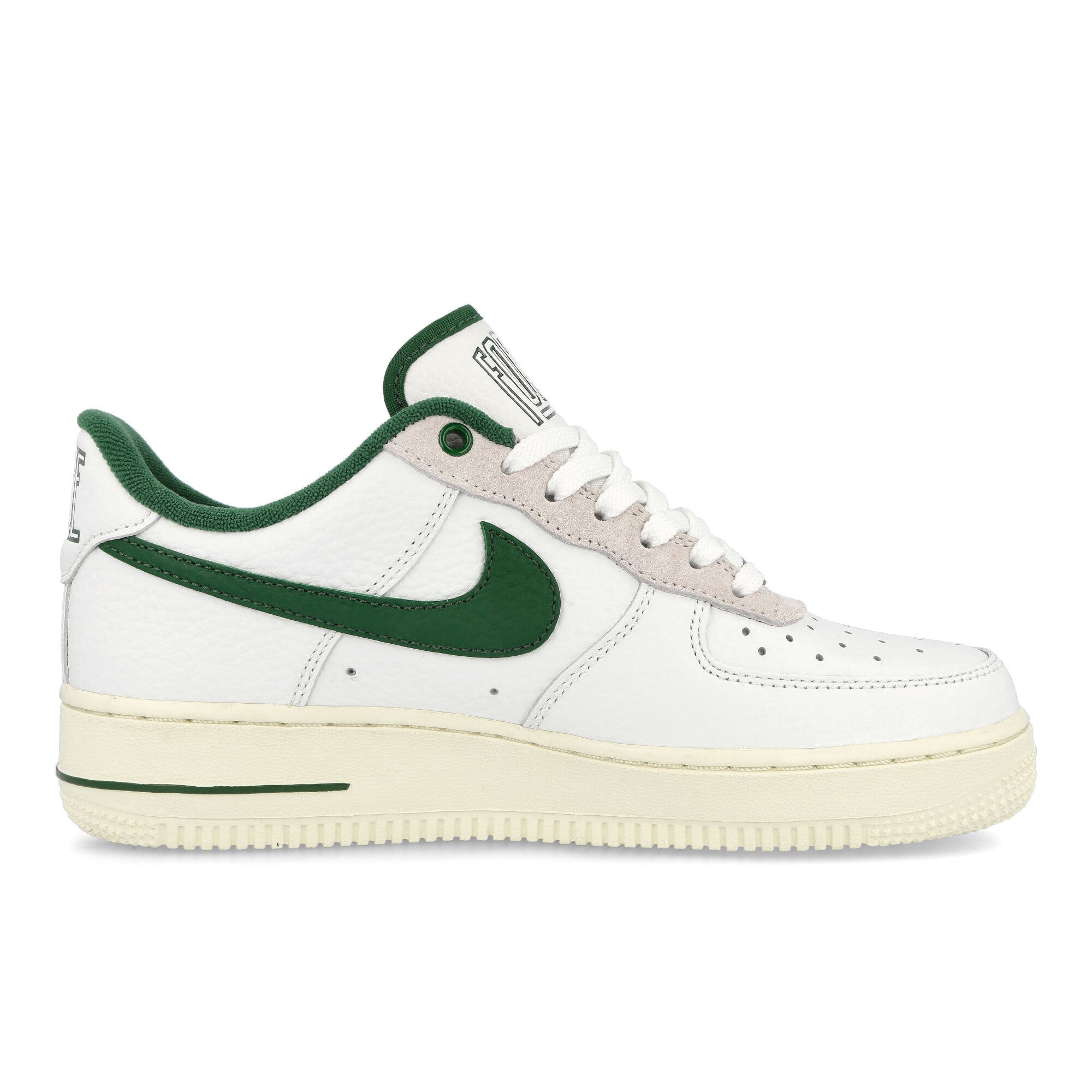 Nike Wmns Air Force 1 07 LX Summit White-Gorge Green - White Sneakers Silhouette | Overkill