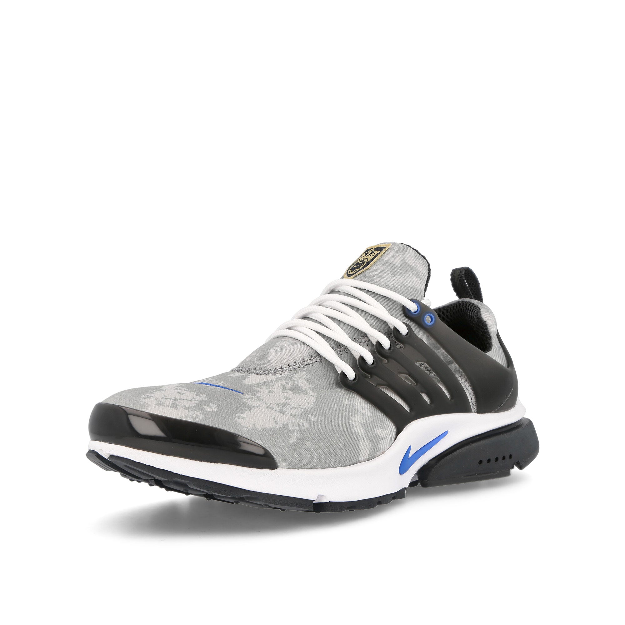 Nike air presto premium Light Smoke Grey / Anthracite - Comet Blue Low Top Sneakers Close Up | Overkill