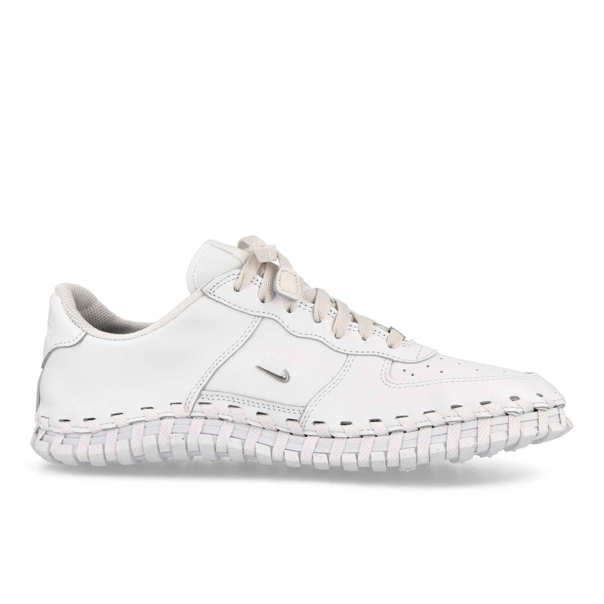 Nike Jacquemus x Nike J Force 1 Low Lx Sp White / Metallic Silver - White - Phantom Sneakers Silhouette | Overkill