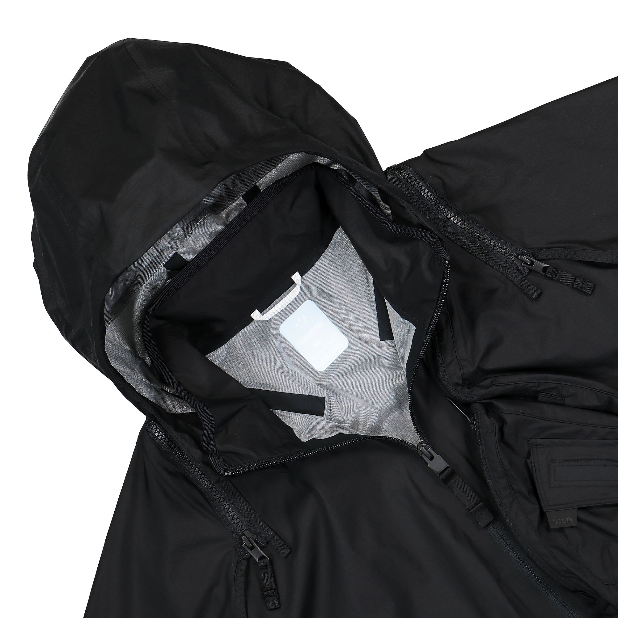 Nike NOCTA x Nike NRG Track Jacket Black / Black / Anthracite Track Jackets Close-up | Overkill