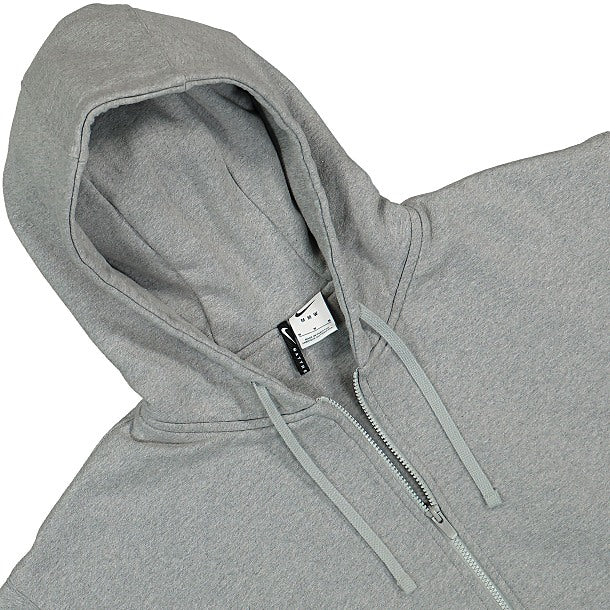 Nike Matthew M. Williams x Nike NRG Full-Zip Fleece Hoodie Grey Heather Hoodies Close-up | Overkill