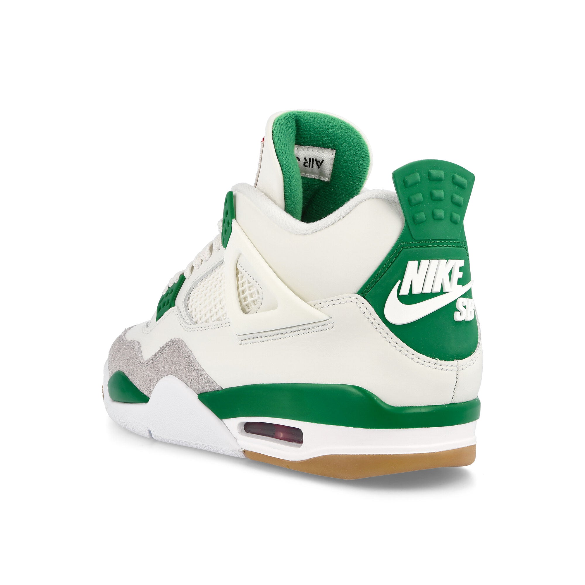 Jordan Nike SB x Air Jordan 4 Sail / White - Pine Green - Neutral Grey Sneakers Material | Overkill