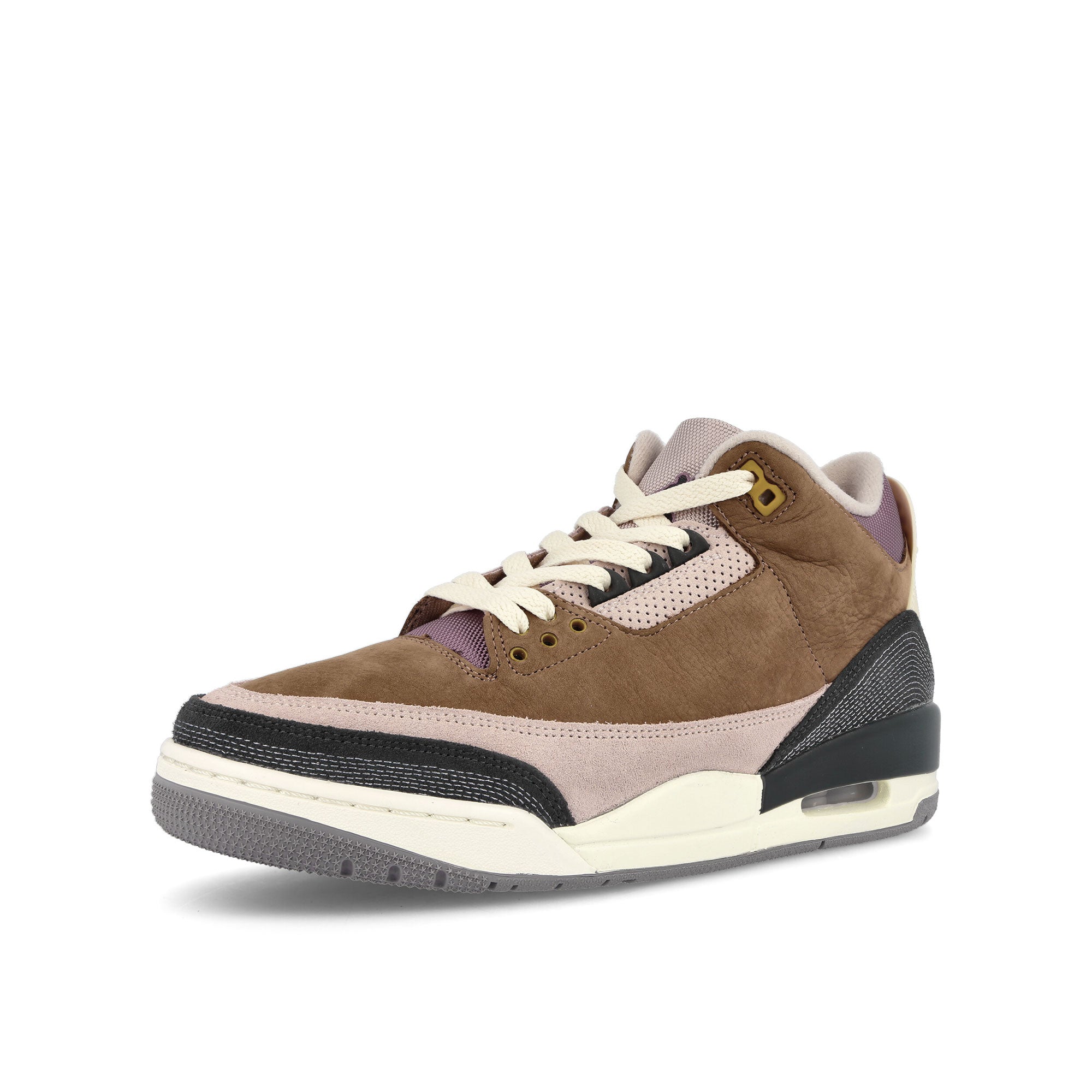 Jordan Air Jordan 3 Retro SE Archaeo Brown-Dark Smoke Grey - Fossil Stone Sneakers Close Up | Overkill