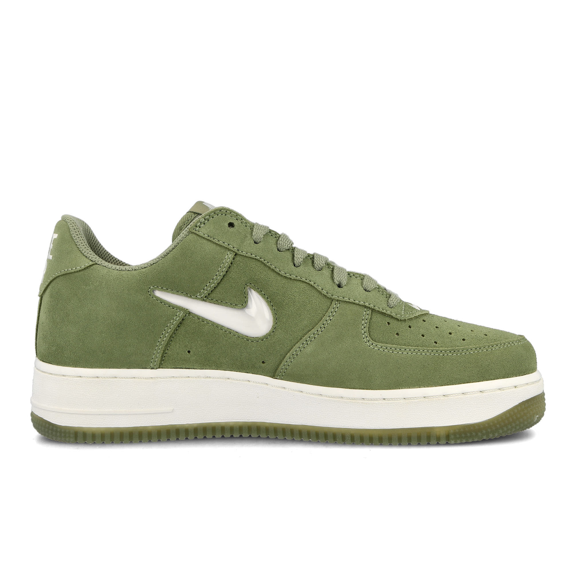 Nike Air Force 1 Low Retro Oil Green-Summit White Low Top Sneakers Silhouette | Overkill