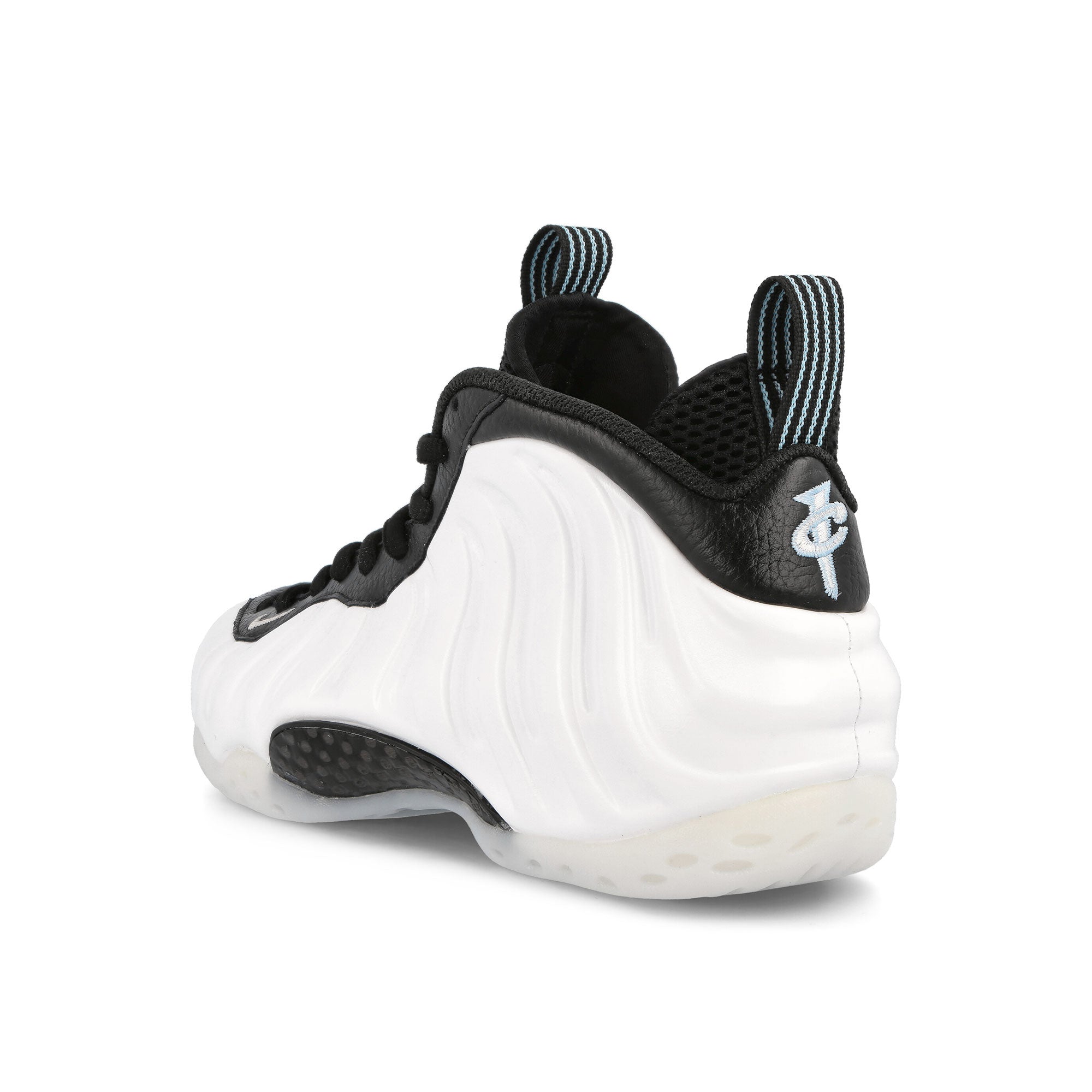 Nike Air Foamposite One White-Metallic Silver - Black High Top Sneakers Material | Overkill