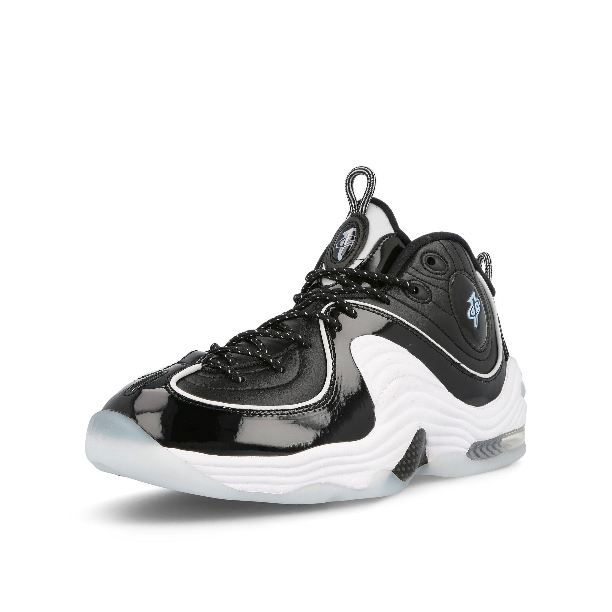 Nike Air Penny II Black-Multicolor - White Sneakers Close Up | Overkill