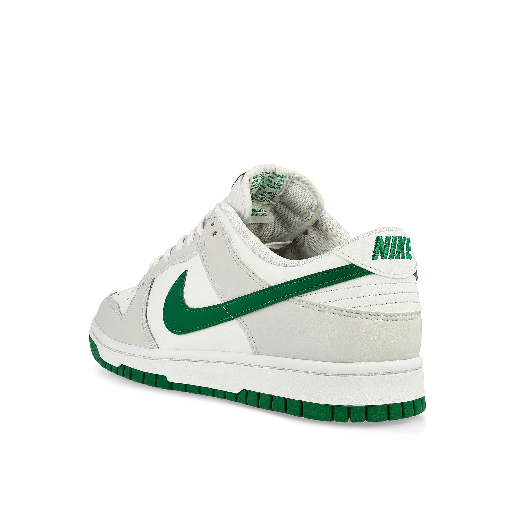 Nike Dunk Low Retro Summit White / Malachite - Platinum Tint Low Top Sneakers Material | Overkill