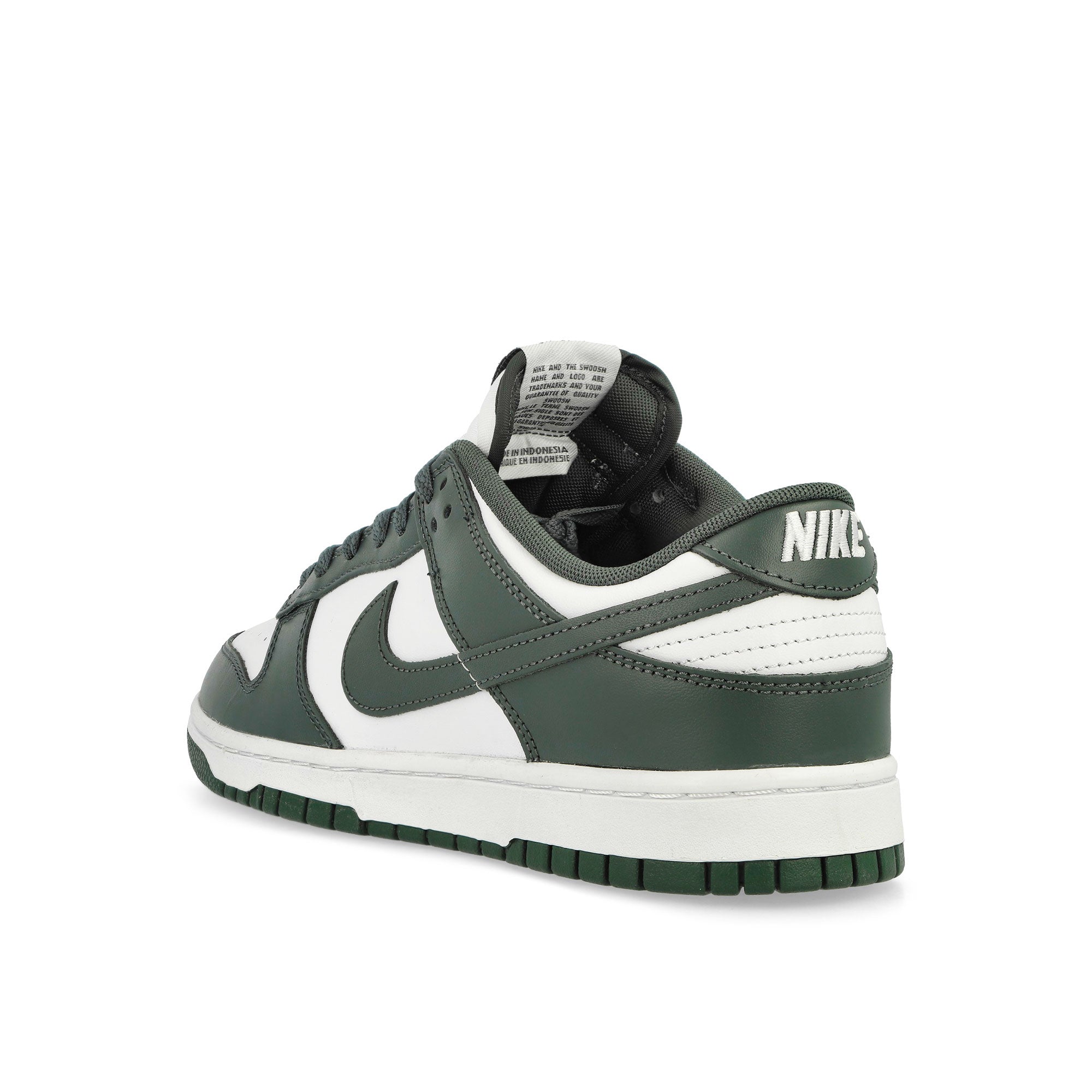 Nike Dunk Low Retro White / Vintage Green - White Low Top Sneakers Material | Overkill