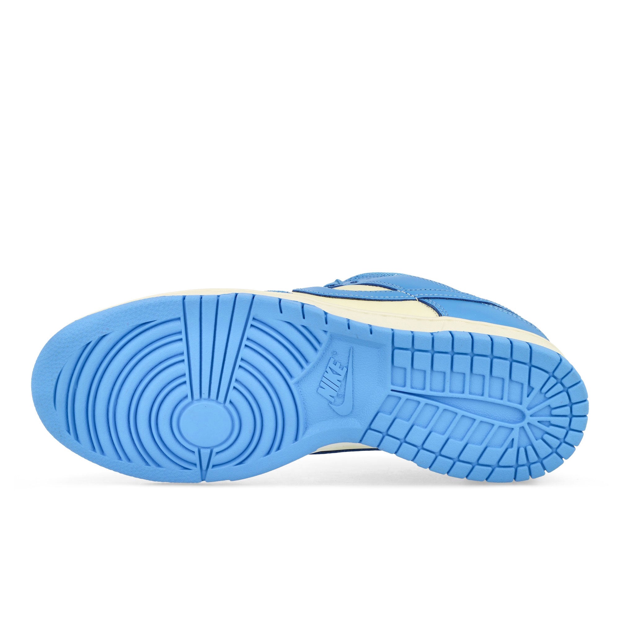 Nike Dunk Low Retro Coconut Milk / University Blue - Gym Red Low Top Sneakers Detail View 1 | Overkill