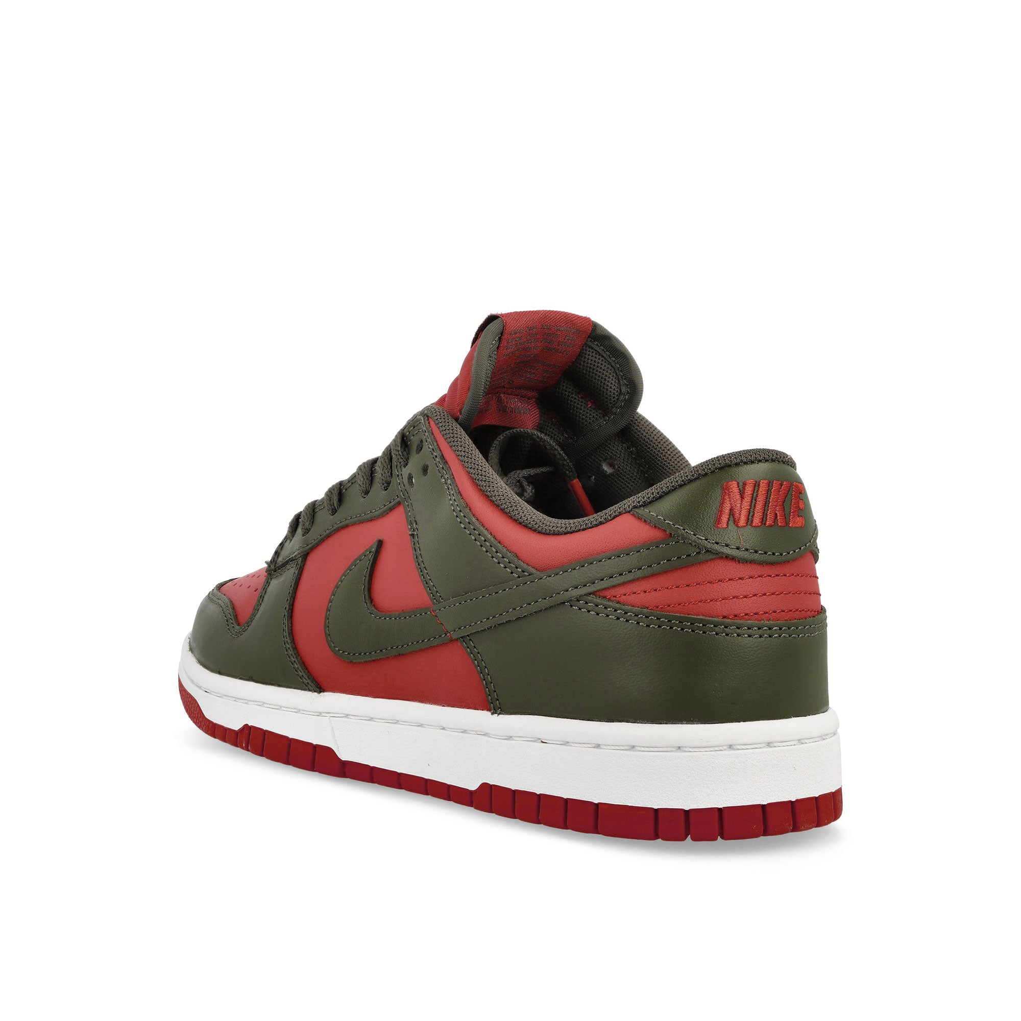 Nike Dunk Low Retro Mystic Red / Cargo Khaki - Mystic Red - White Low Top Sneakers Material | Overkill